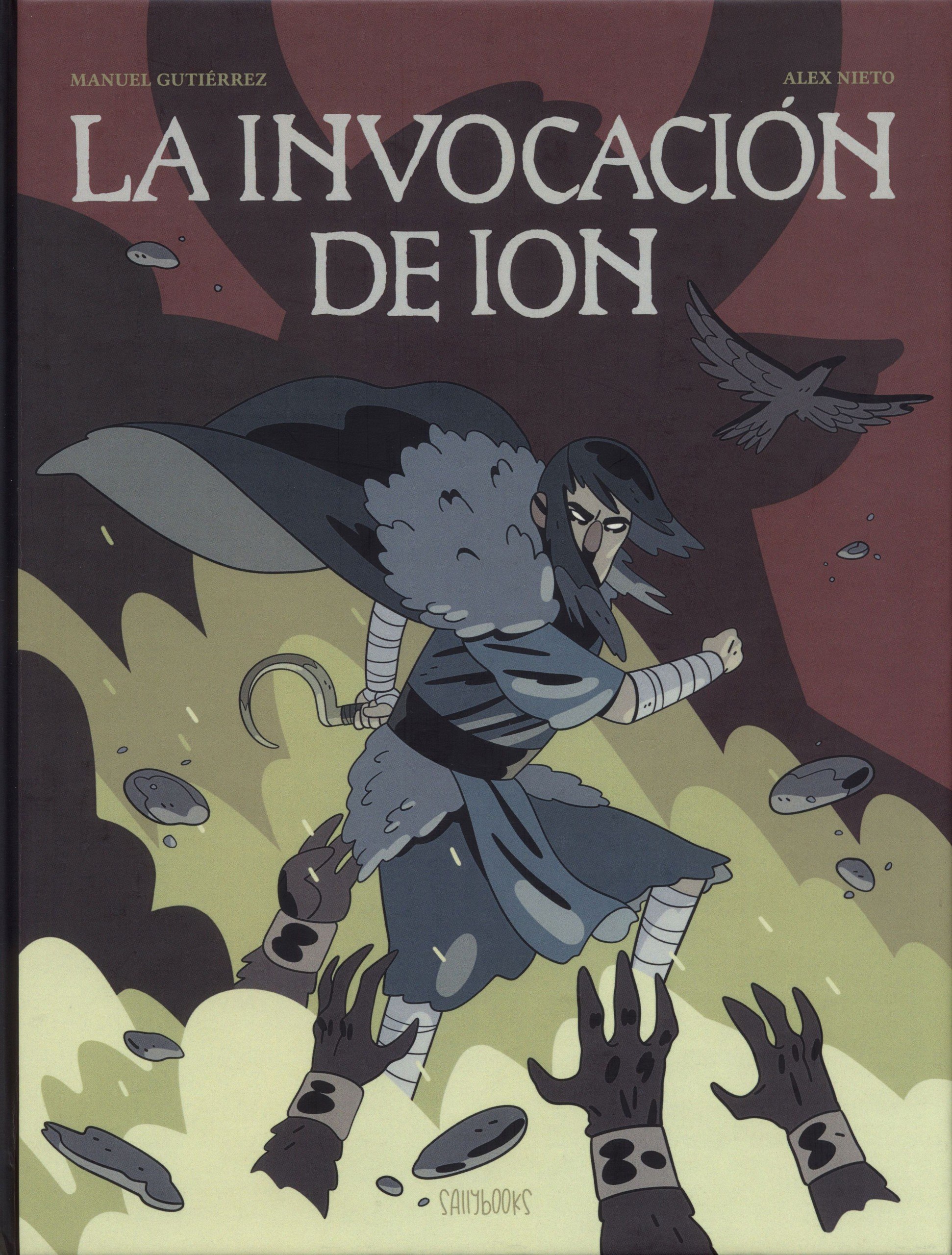 Portada ampliada de LA INVOCACIÓN DE ION