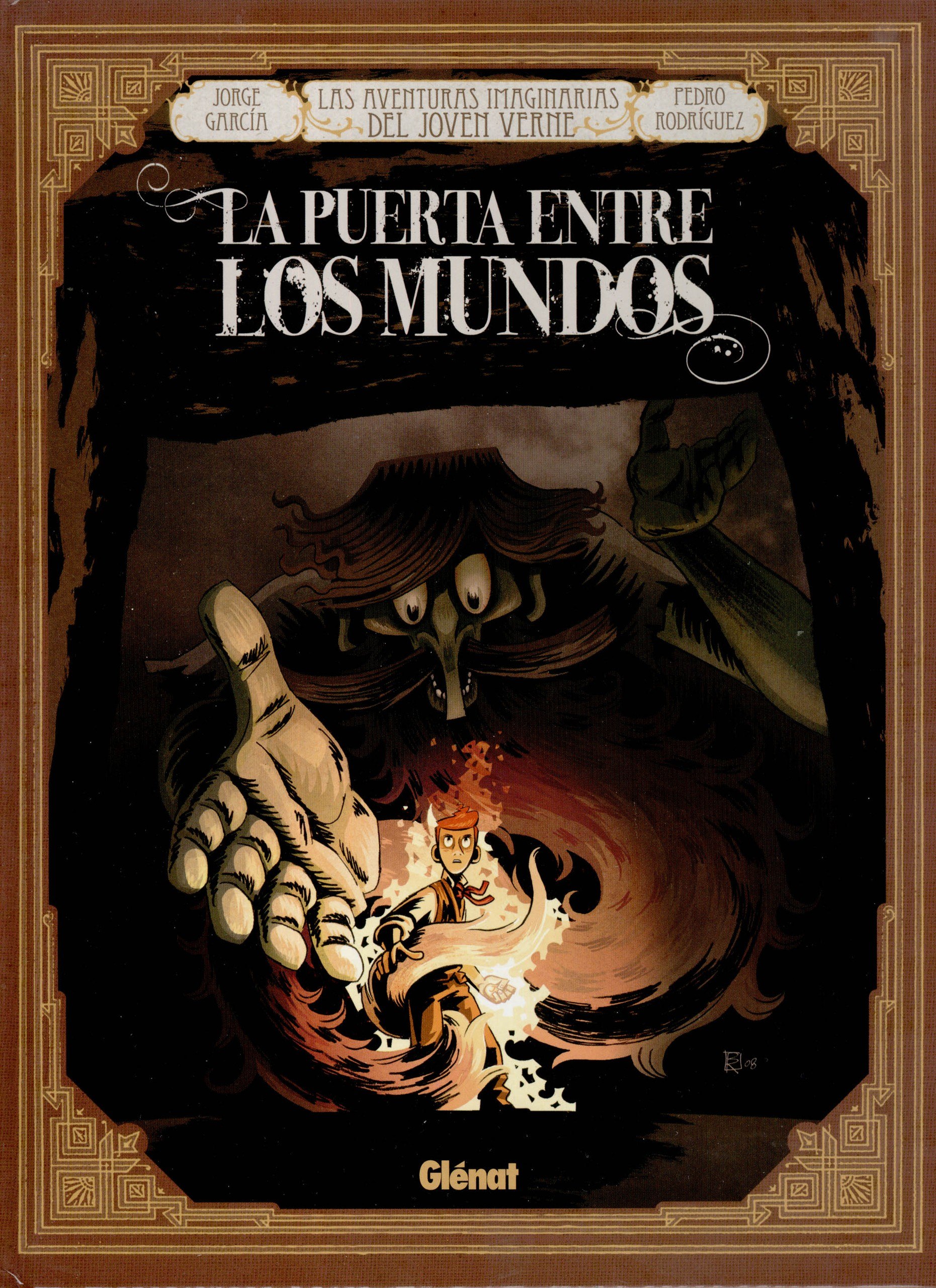 Portada ampliada de La Puerta entre los mundos