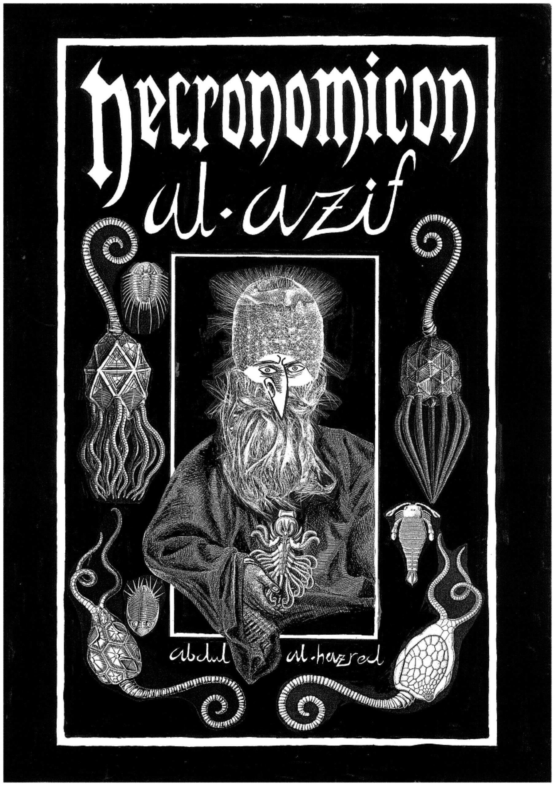 Portada ampliada de Necronomicon