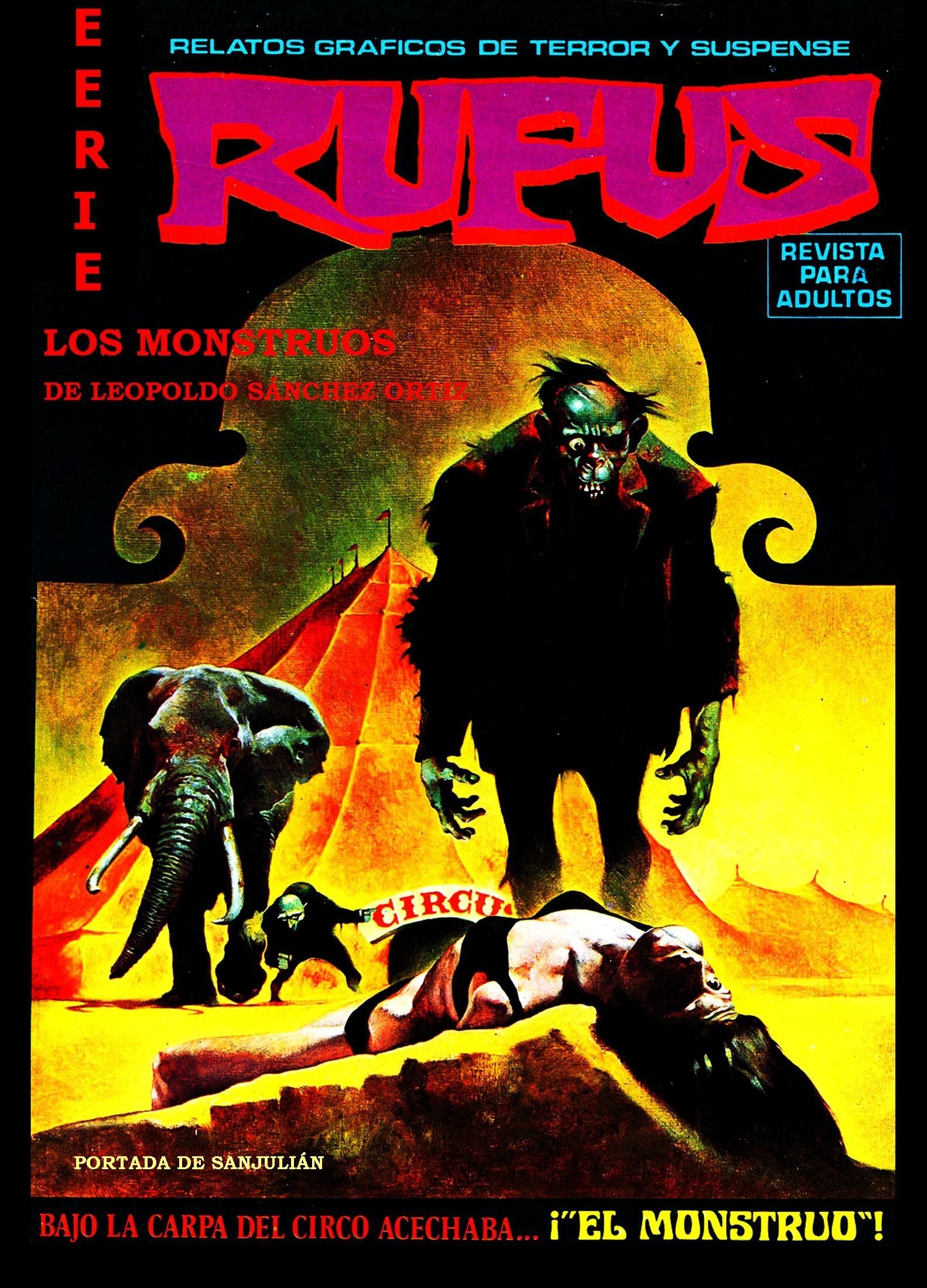Portada ampliada de RUPUS