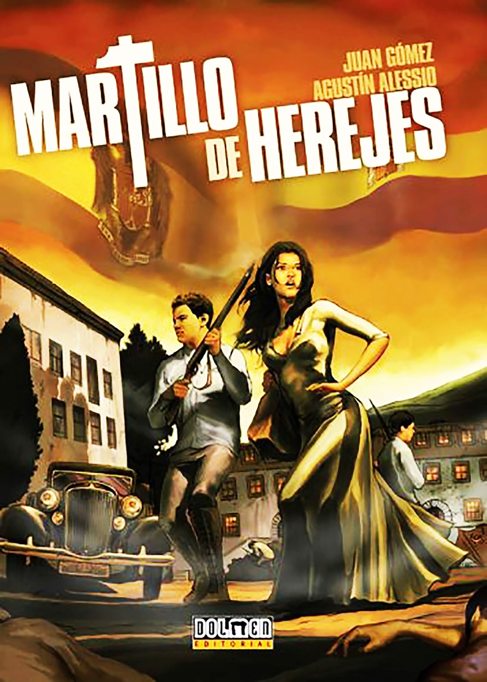 Portada ampliada de Martillo de Herejes