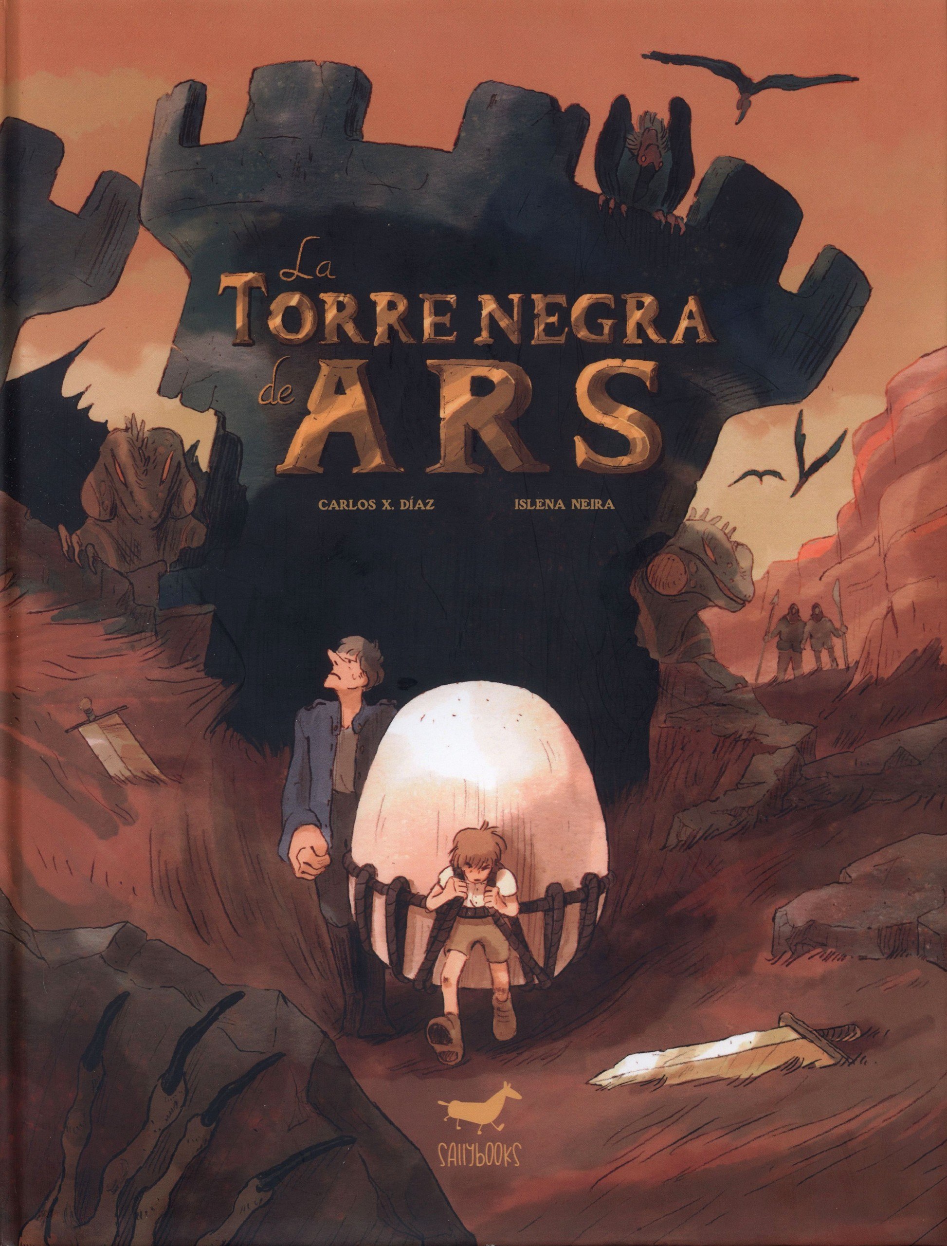Portada ampliada de Le Torre Negra de Ars