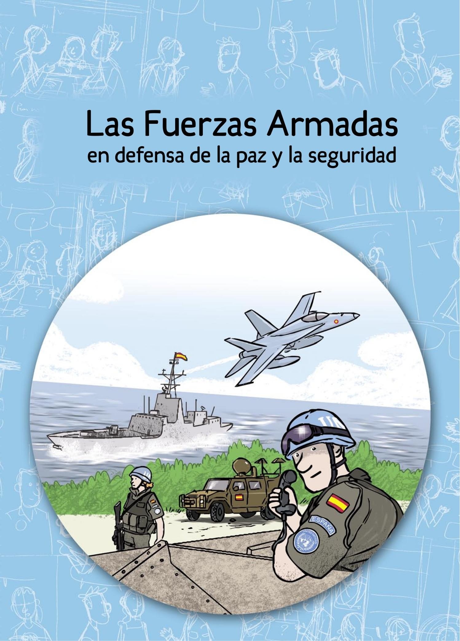 Portada ampliada de Las Fuerzas Armadas