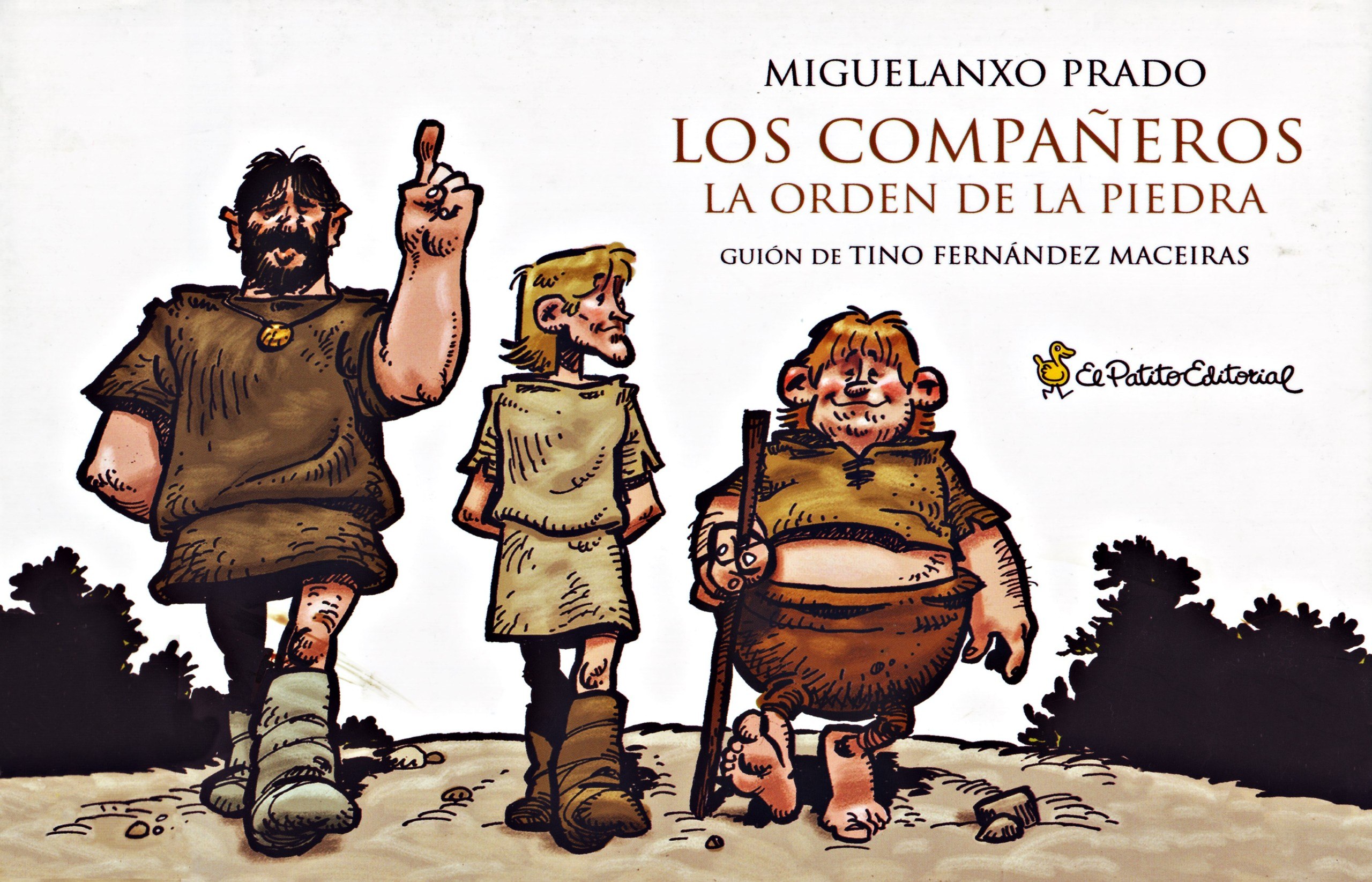 Portada ampliada de LOS COMPAÑEROS LA ORDEN DE LA PIEDRA