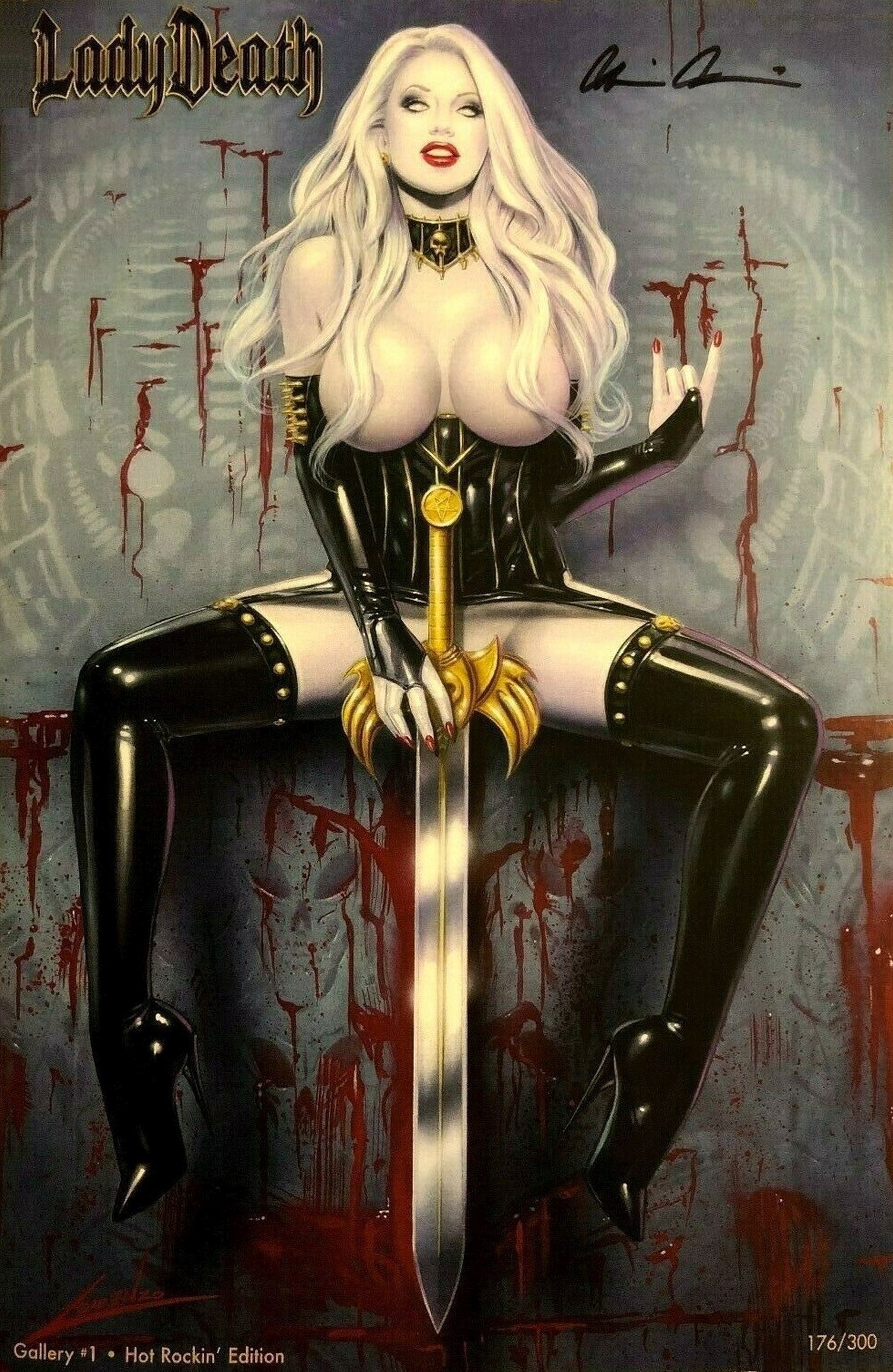 Portada ampliada de Lady Death