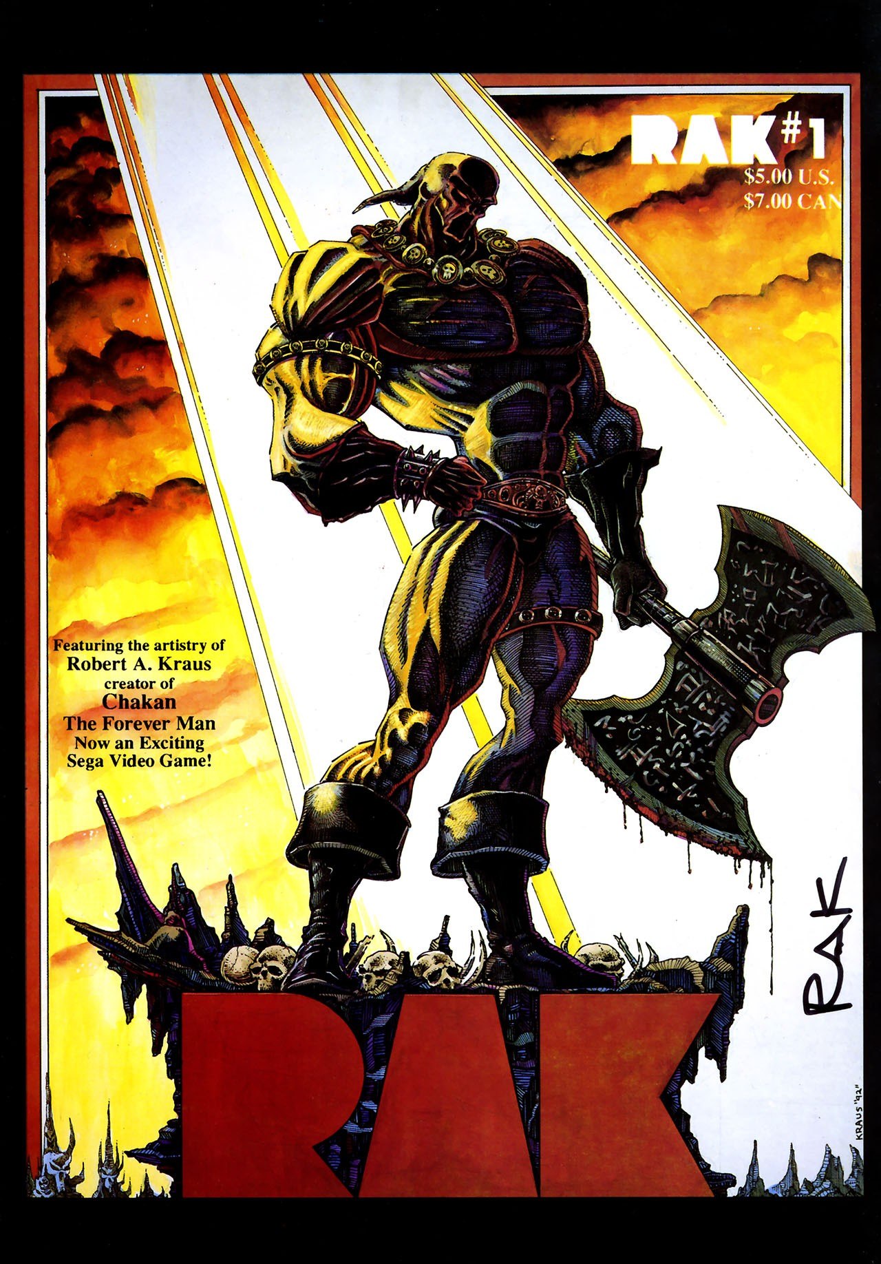 Portada ampliada de RAK #1