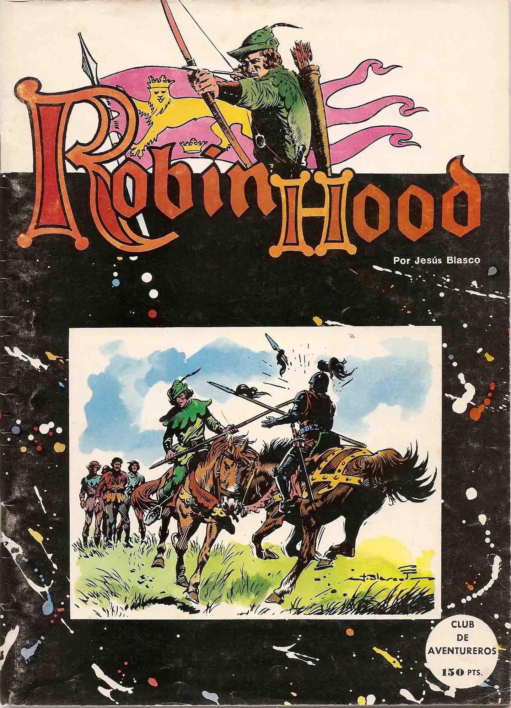 Portada ampliada de Robin Hood