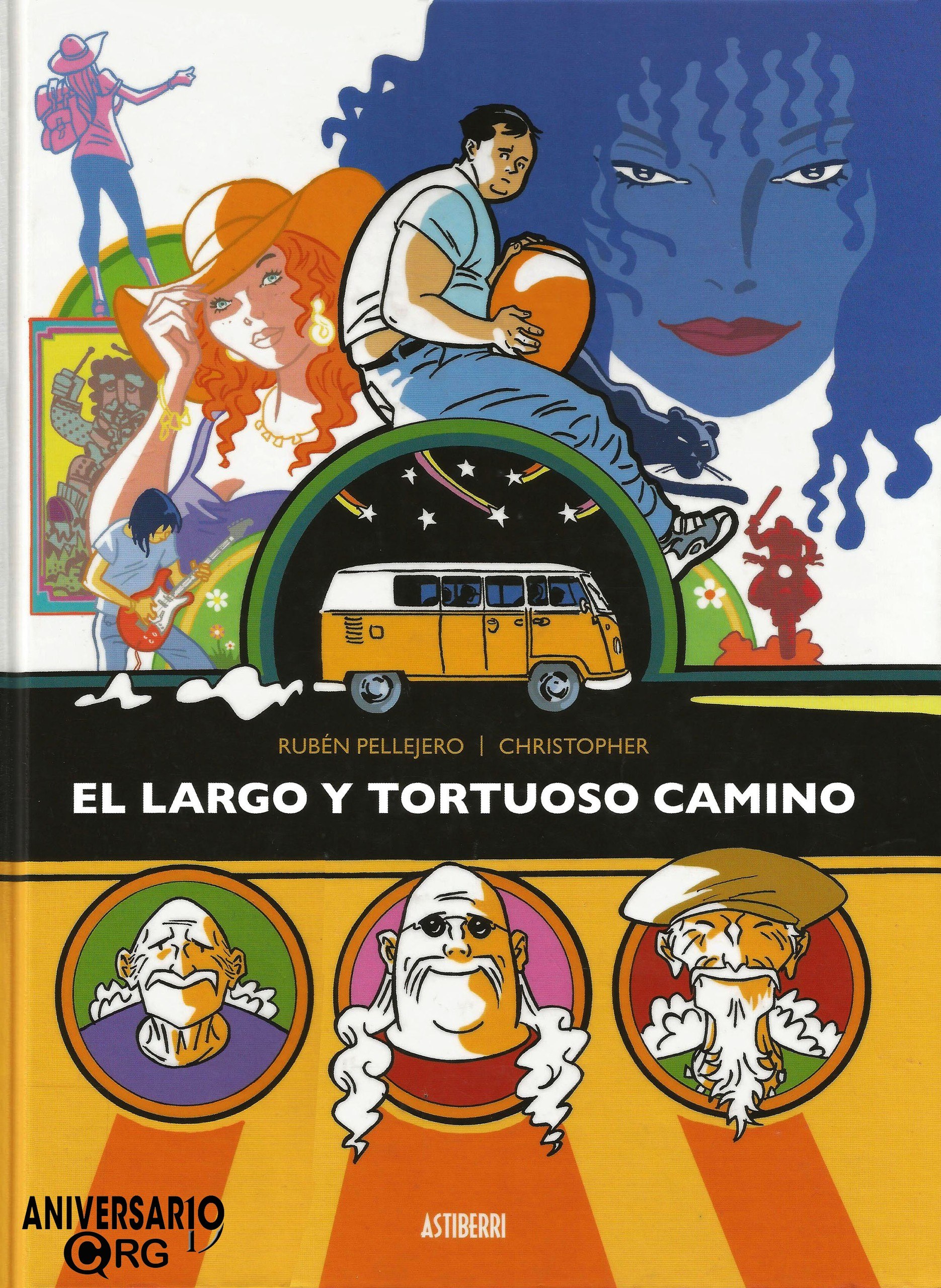 Portada ampliada de EL LARGO Y TORTUOSO CAMINO