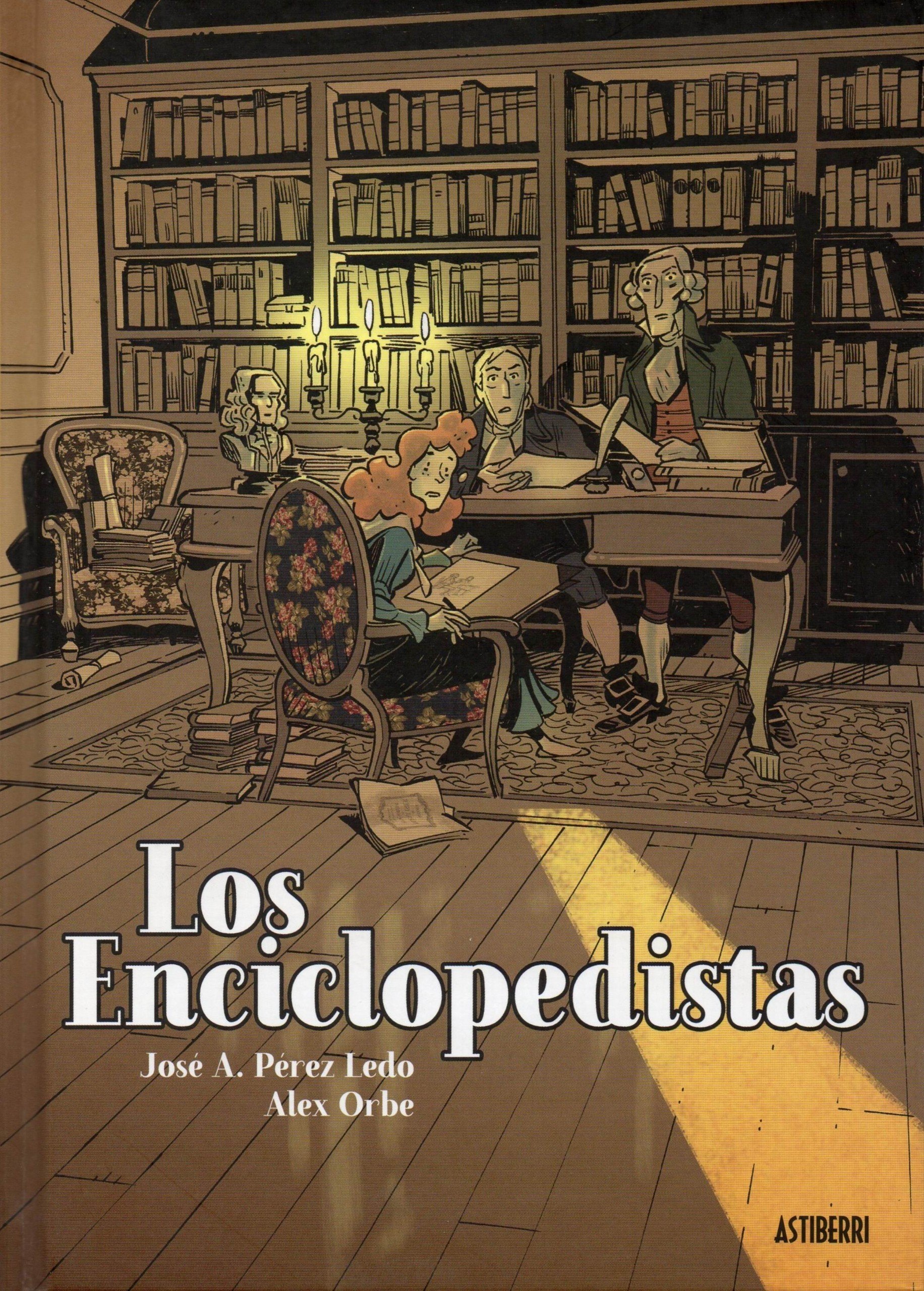 Portada ampliada de Los Enciclopedistas