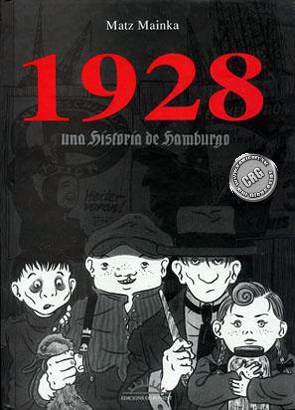 Portada ampliada de 1928 una historia de Hamburgo