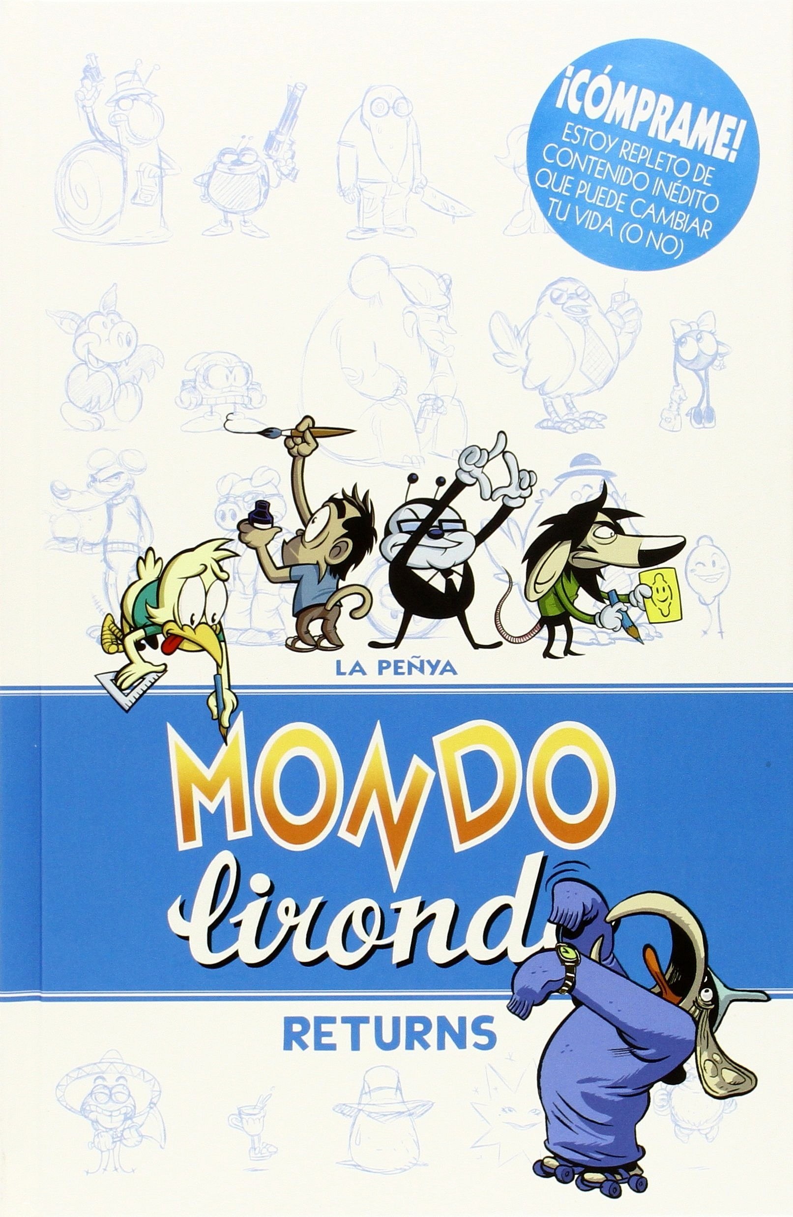 Portada ampliada de MONDO lirond RETURNS