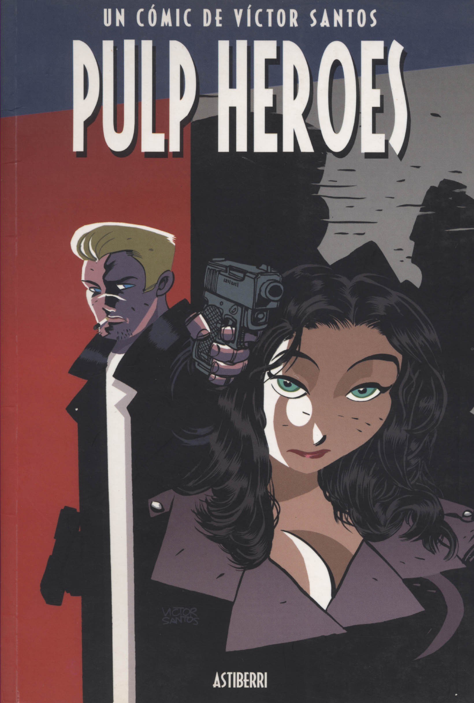 Portada ampliada de PULP HEROES