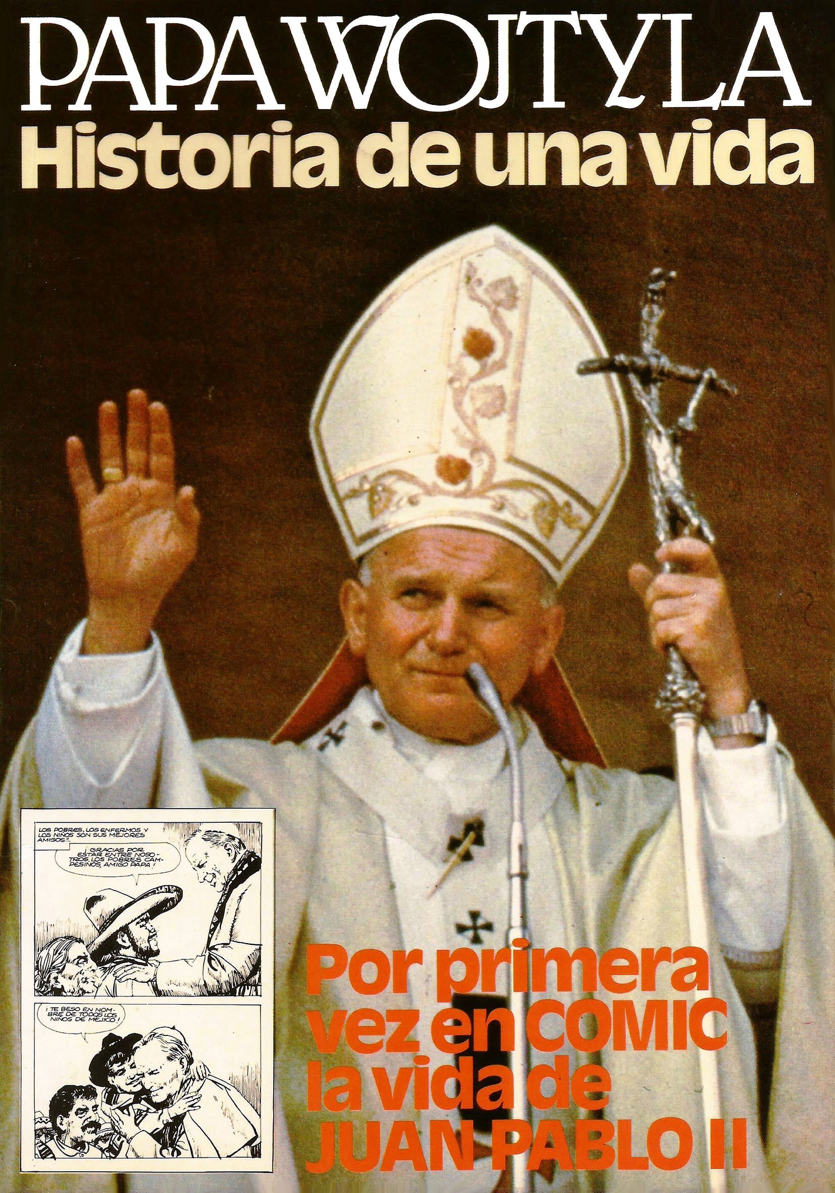 Portada ampliada de PAPAWOJTYLA Historia de una vida