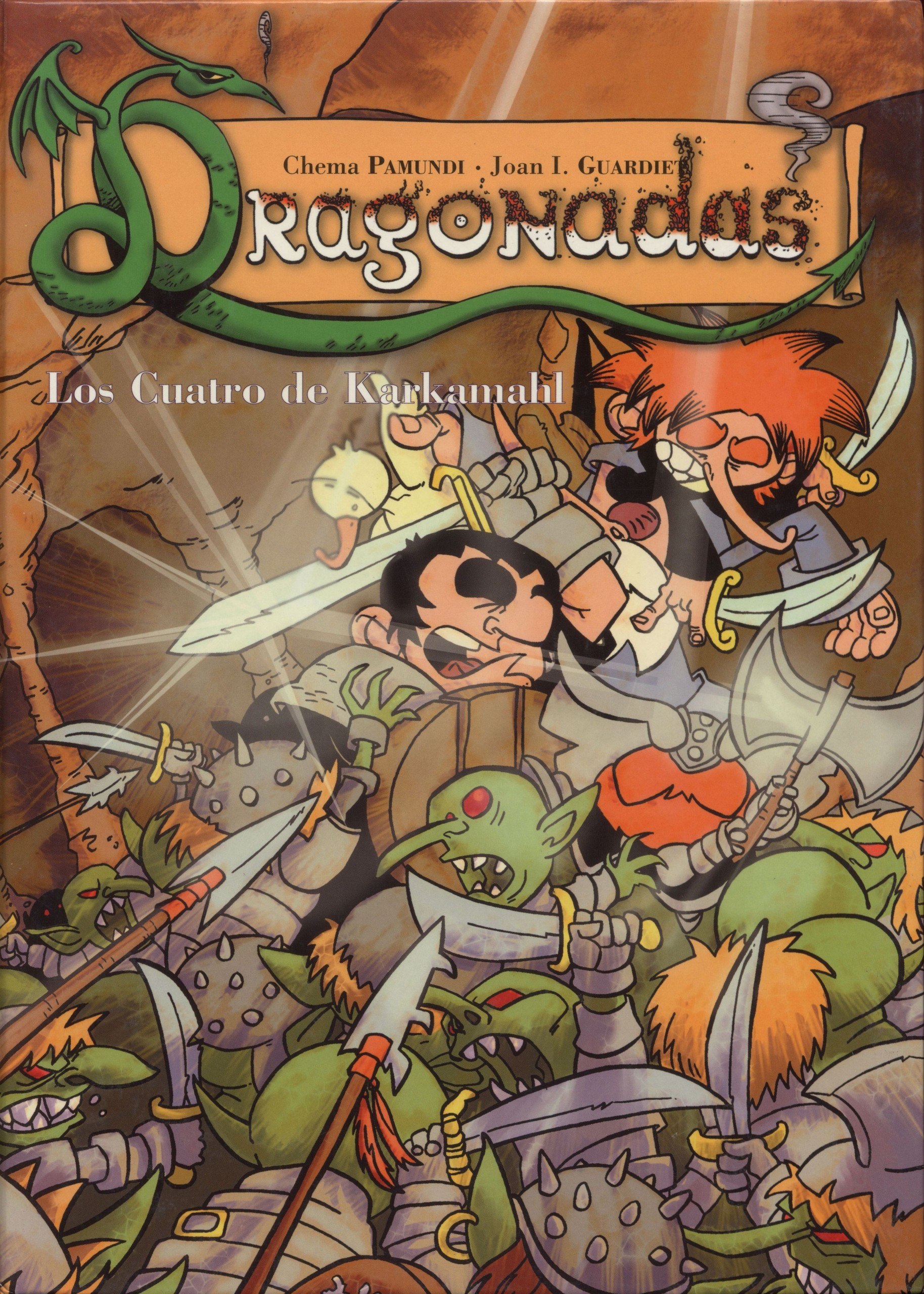 Portada ampliada de Dragonadas (Devir Iberia)(2003-04)