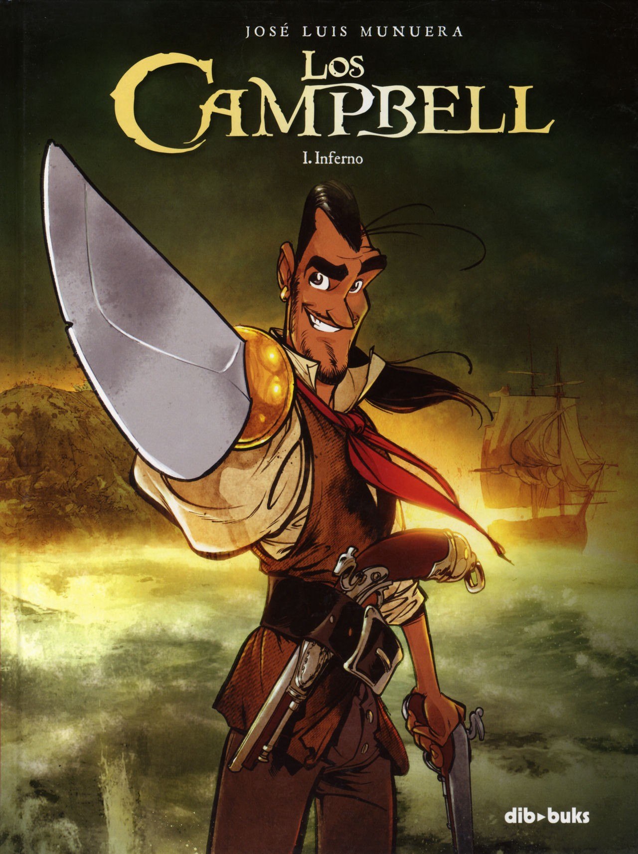 Portada ampliada de Los Campbell (Dibbuks)(2014-18)