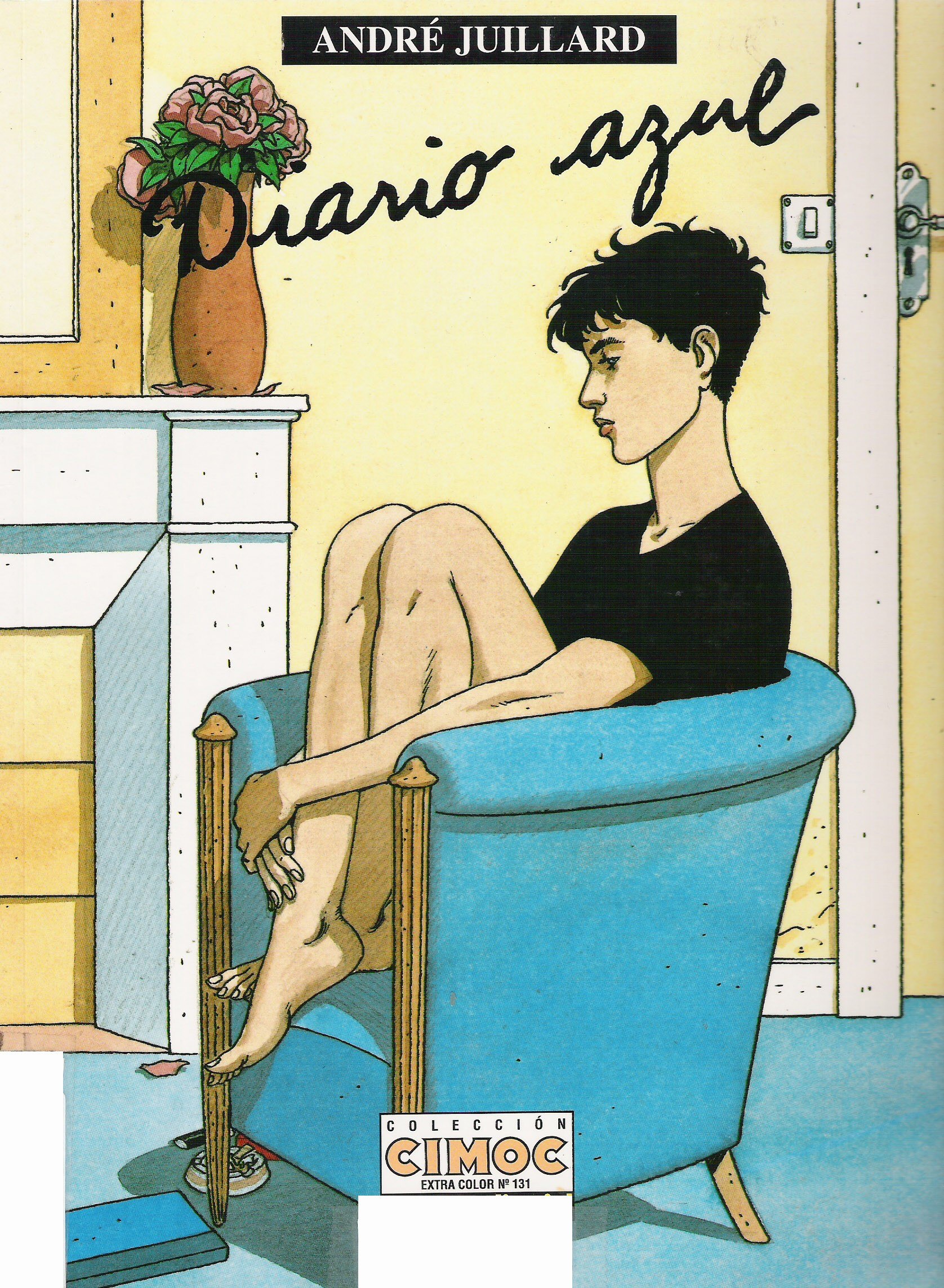 Portada ampliada de -comics DIARIO AZUL de ANDRE JUILLARD scan by SAMBRE rar