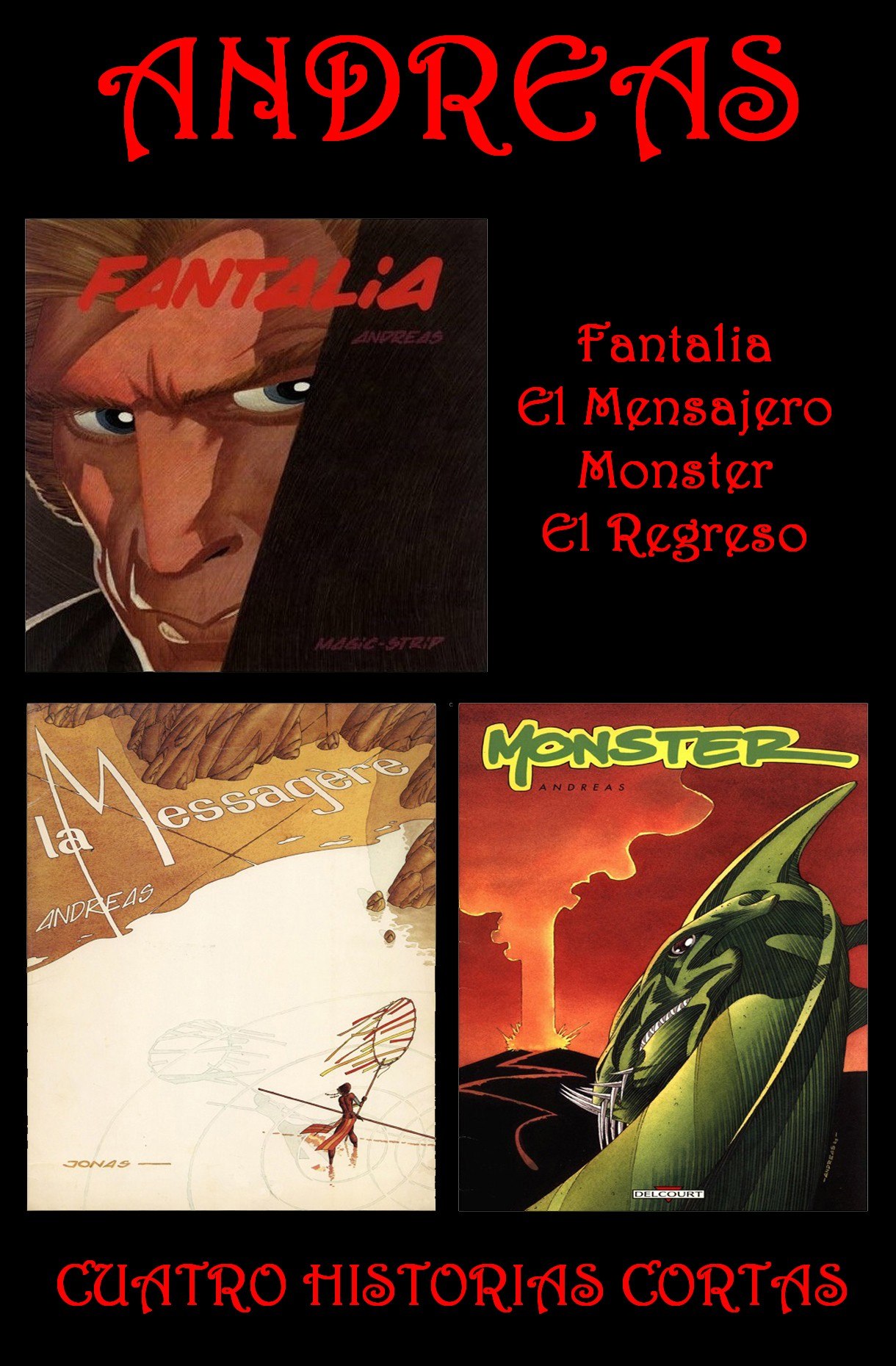 Portada ampliada de ANDREAS.-.Cuatro.Historias.Cortas.(jbabylon5).(XIII.aniversario.CRG)