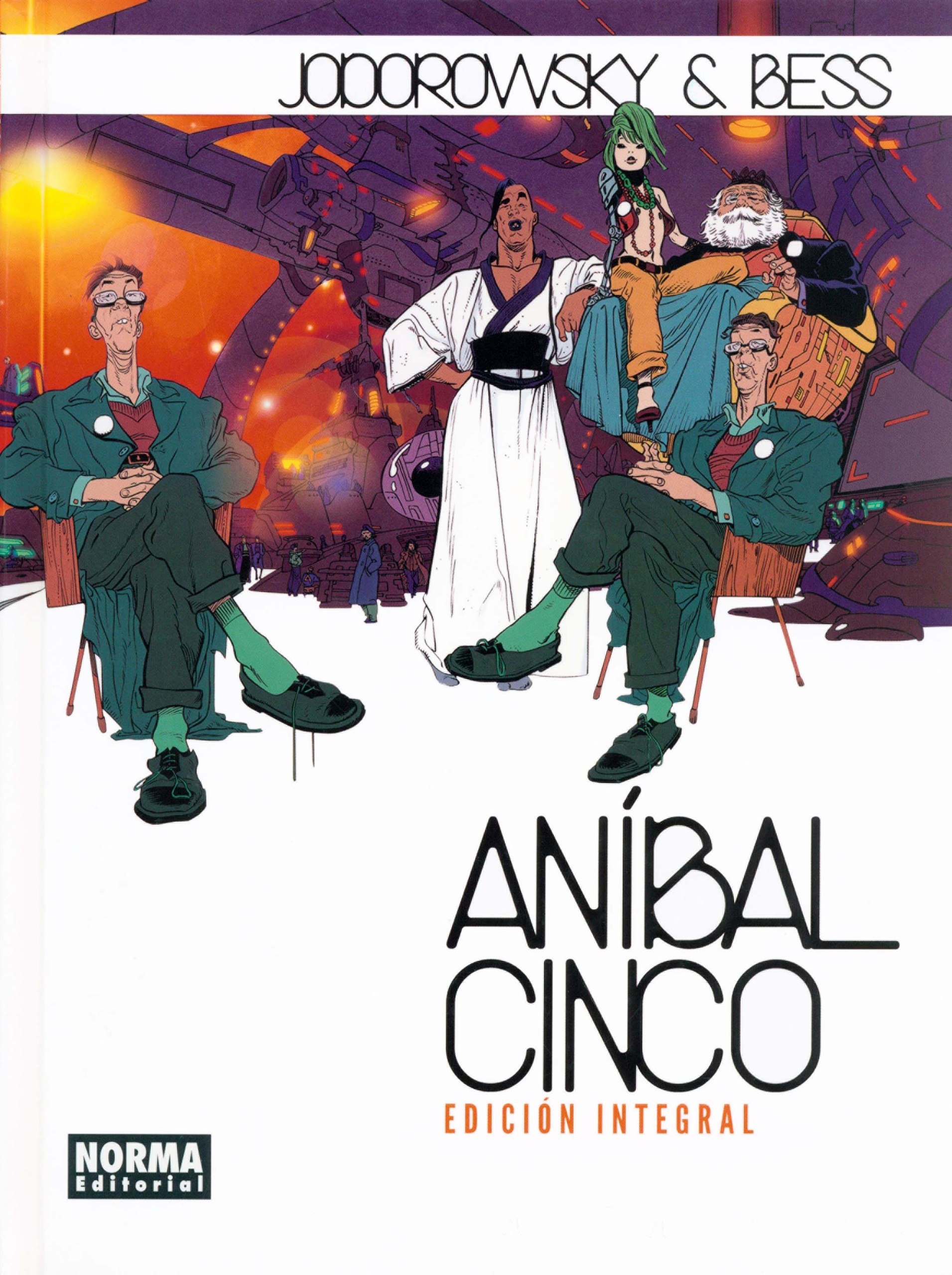 Portada ampliada de Anibal.Cinco.(Integral).-.Jodorowsky.&.Bess.(jbabylon5)(16º.Aniversario.CRG)