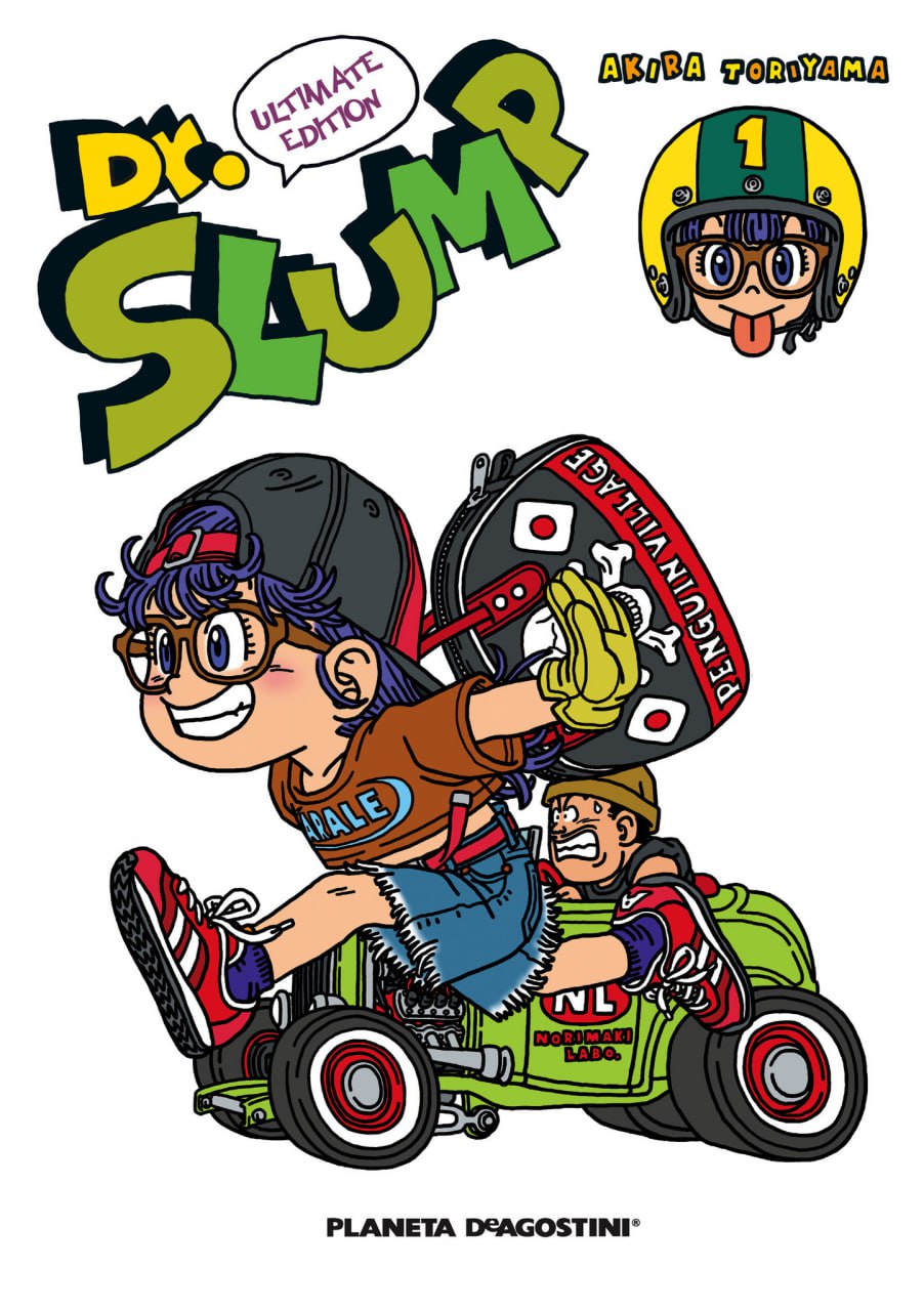 Portada ampliada de Dr. Slump