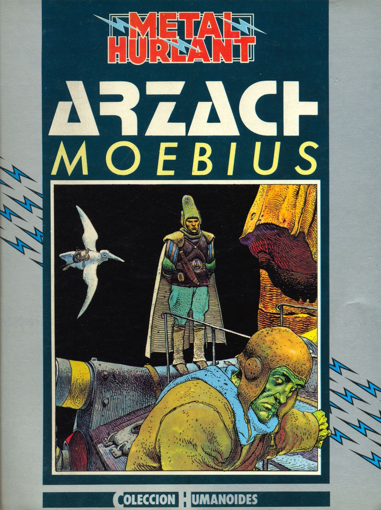 Portada ampliada de Arzach