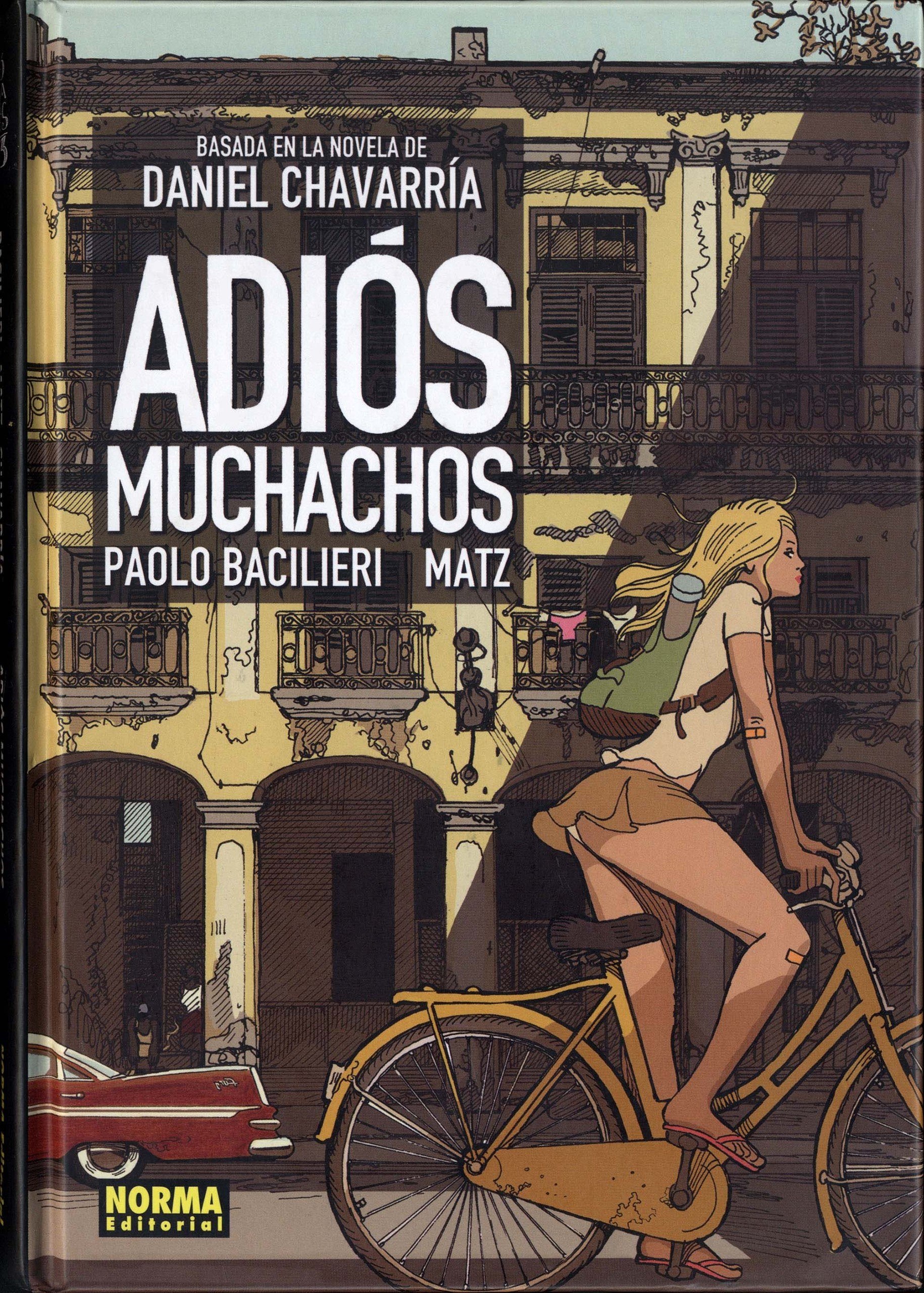 Portada ampliada de ADIÓS MUCHACHOS