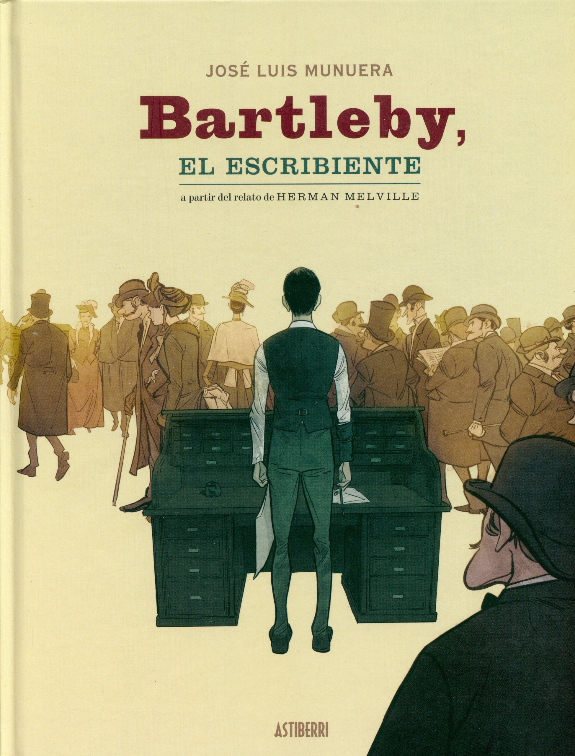 Portada ampliada de Bartleby, EL ESCRIBIENTE