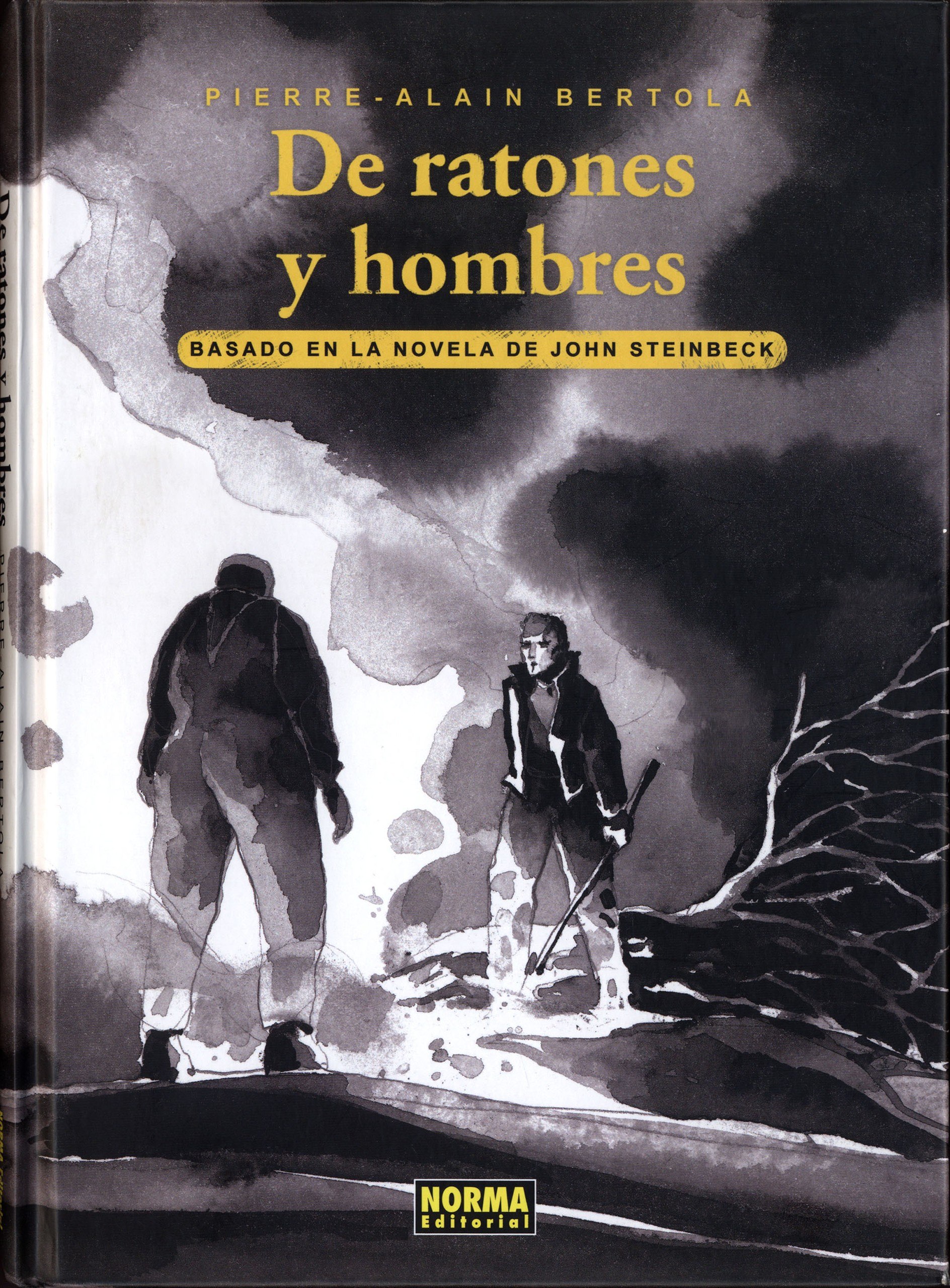 Portada ampliada de De ratones y hombres