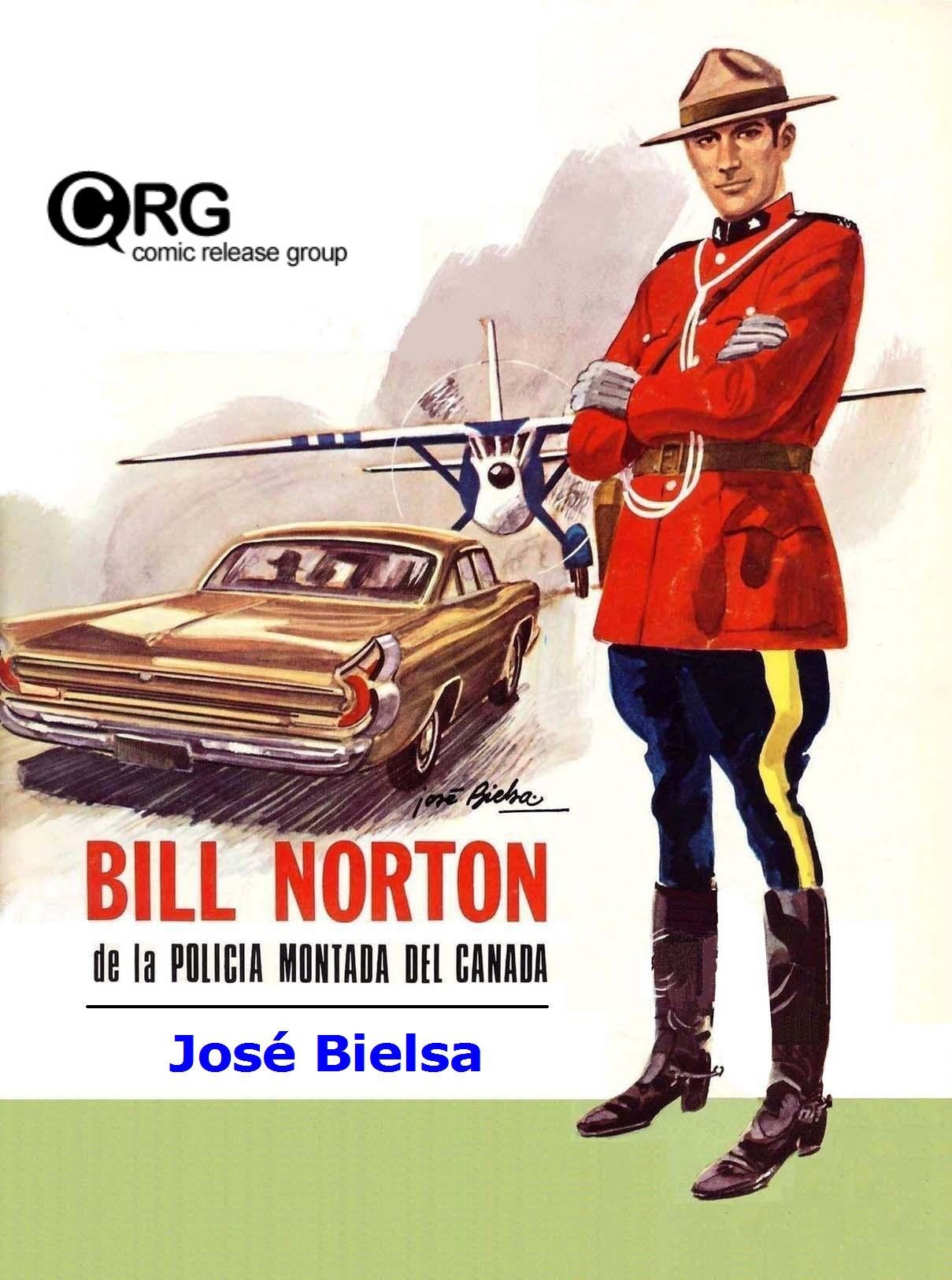 Portada ampliada de BILL NORTON de la POLICIA MONTADA DEL CANADA