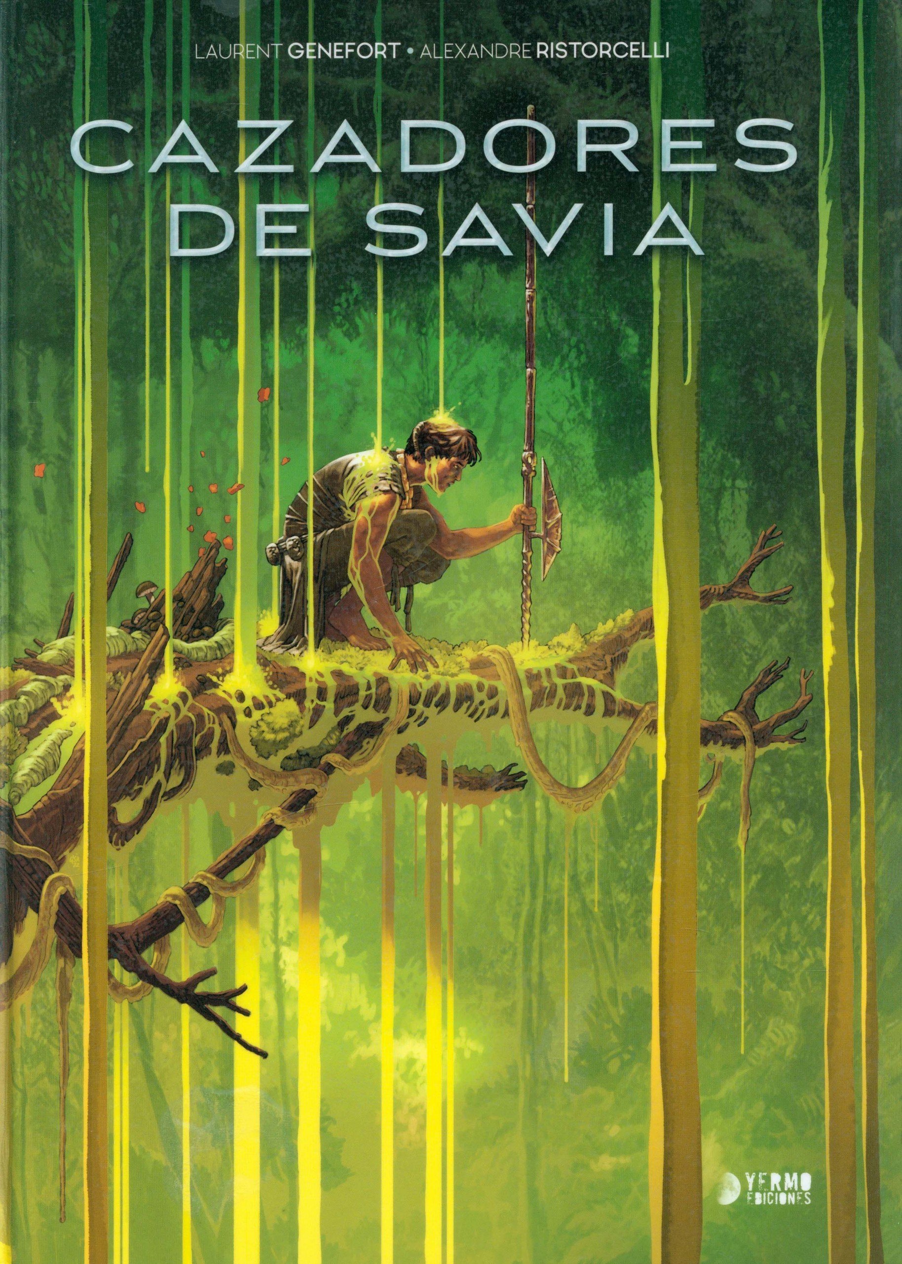 Portada ampliada de CAZADORES DE SAVIA