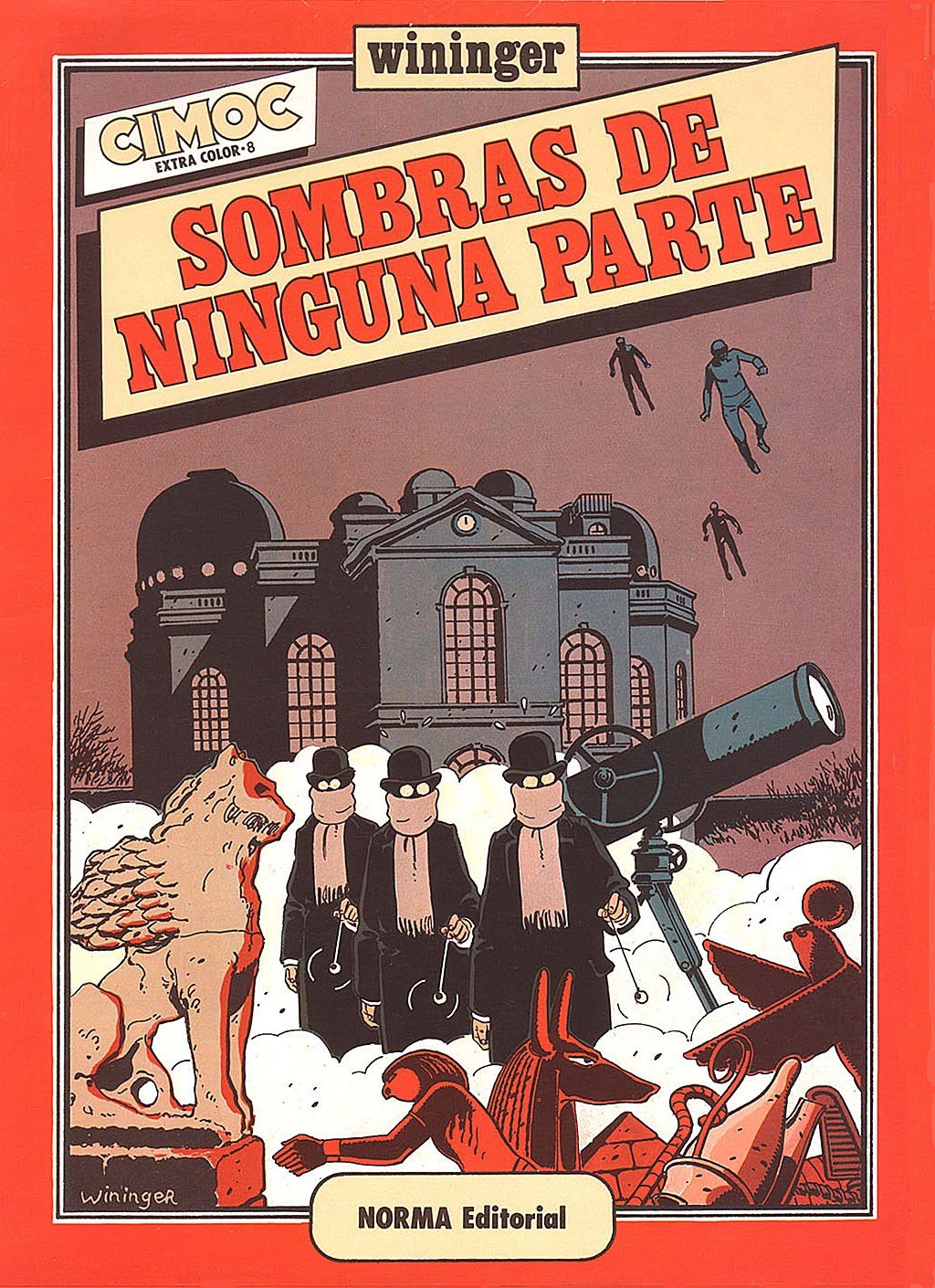 Portada ampliada de Sombras de Ninguna Parte
