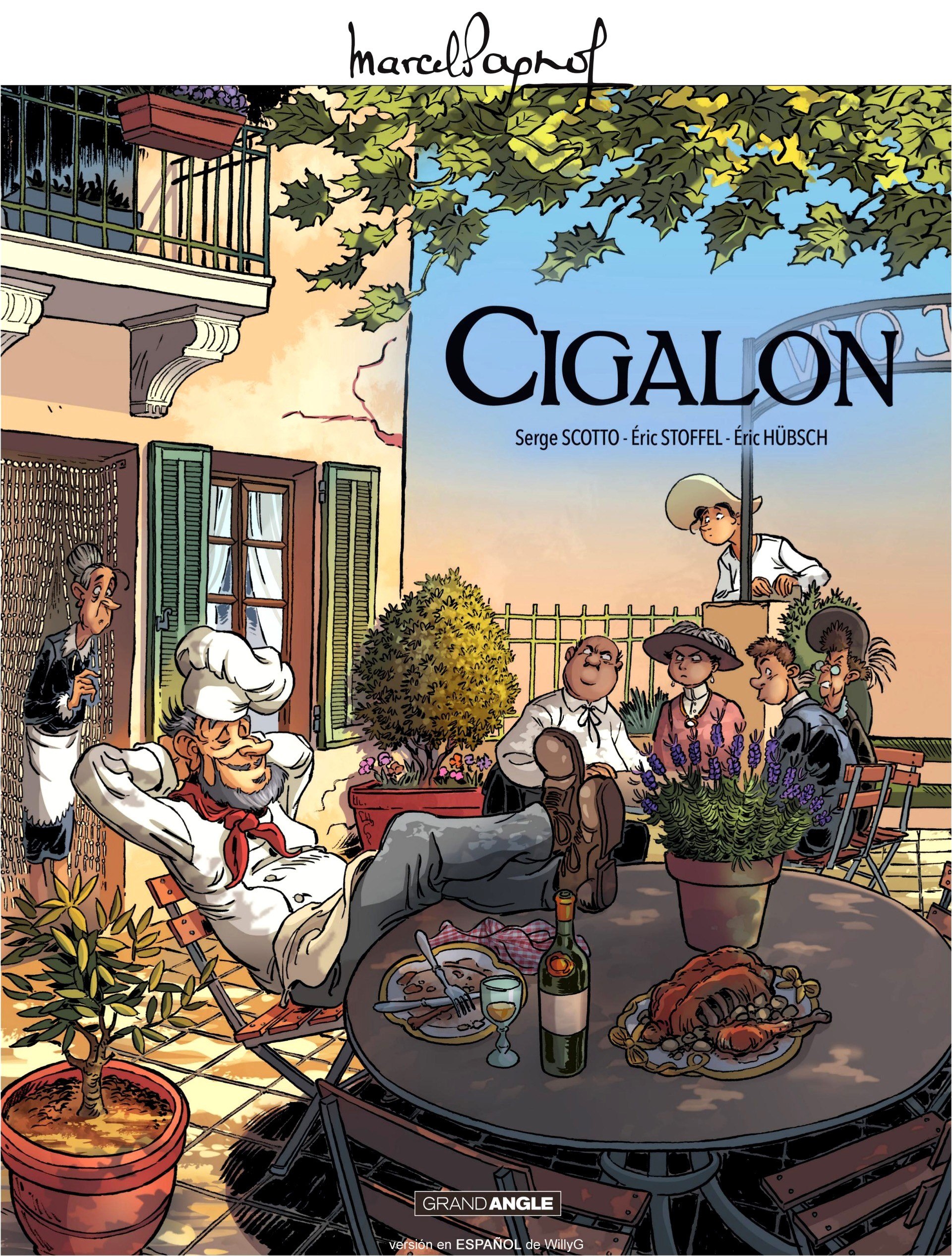 Portada ampliada de CIGALON