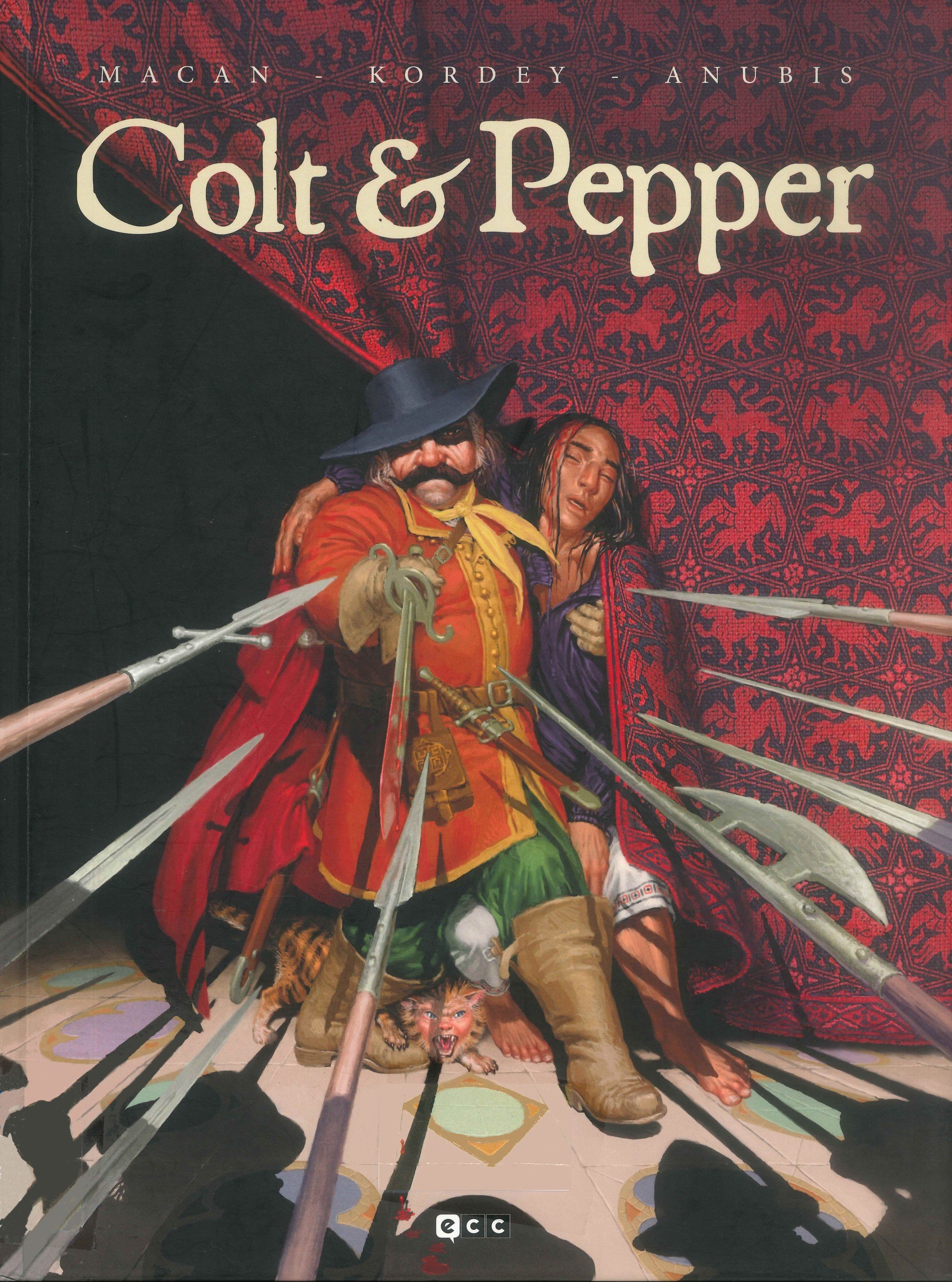 Portada ampliada de Colt & Pepper