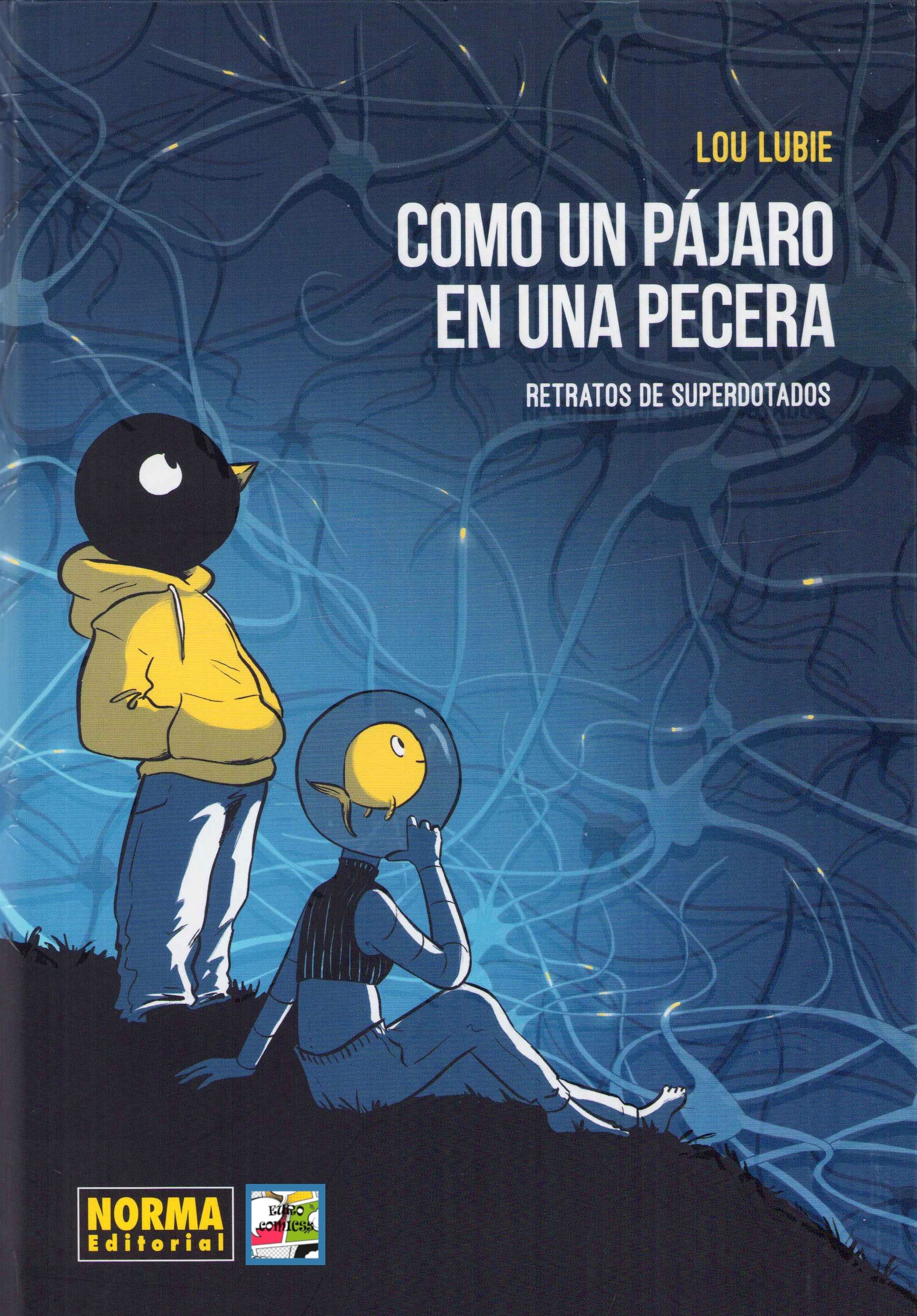 Portada ampliada de Como un pájaro en una pecera