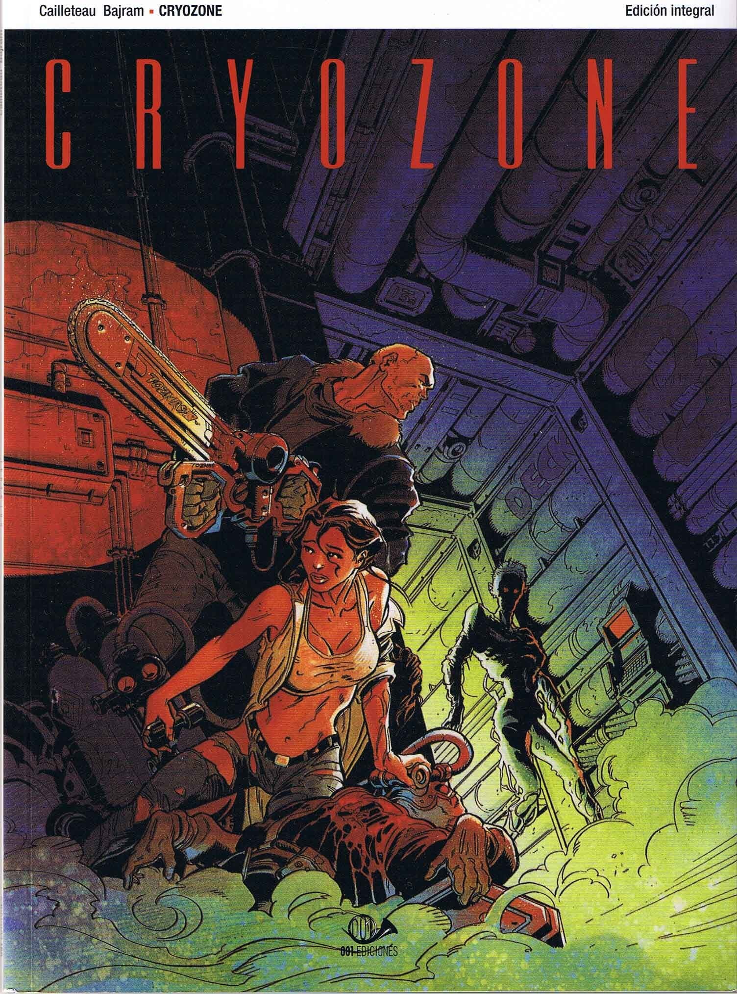 Portada ampliada de Cryozone