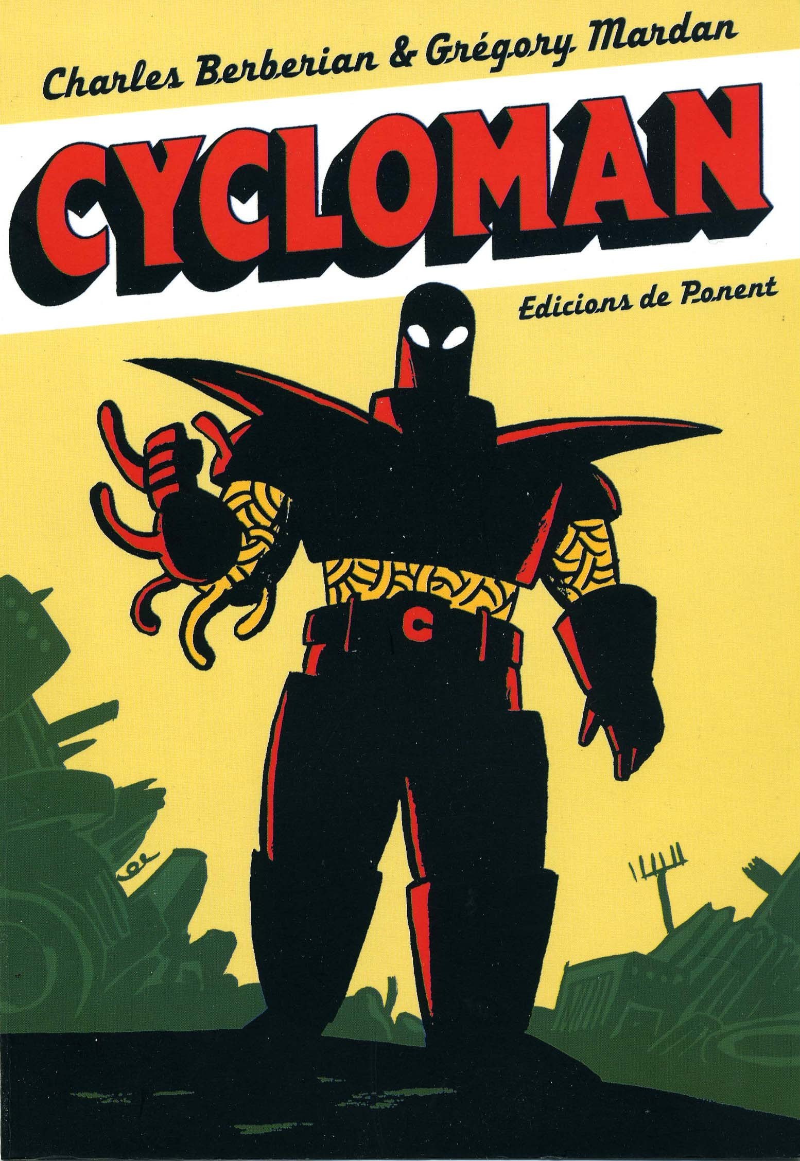 Portada ampliada de Cycloman