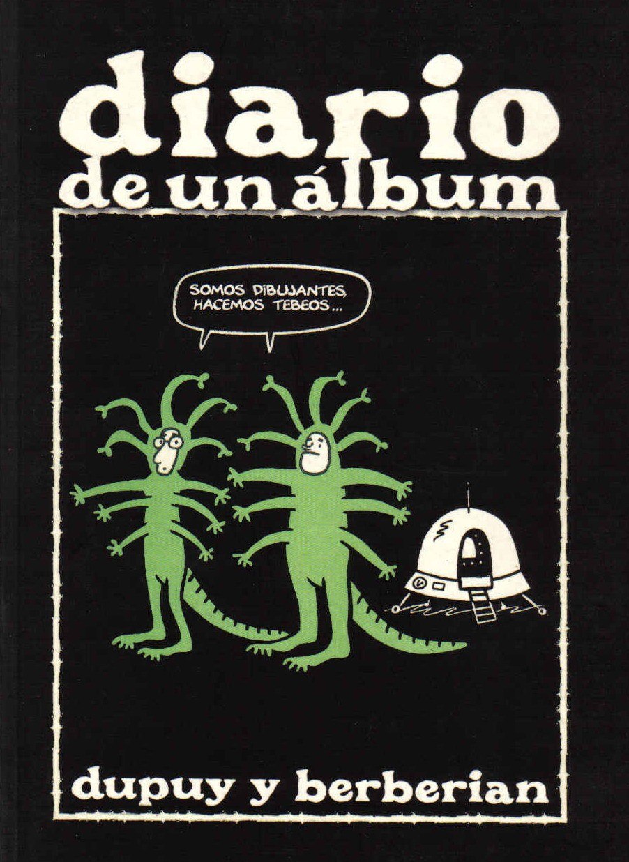 Portada ampliada de diario de un album