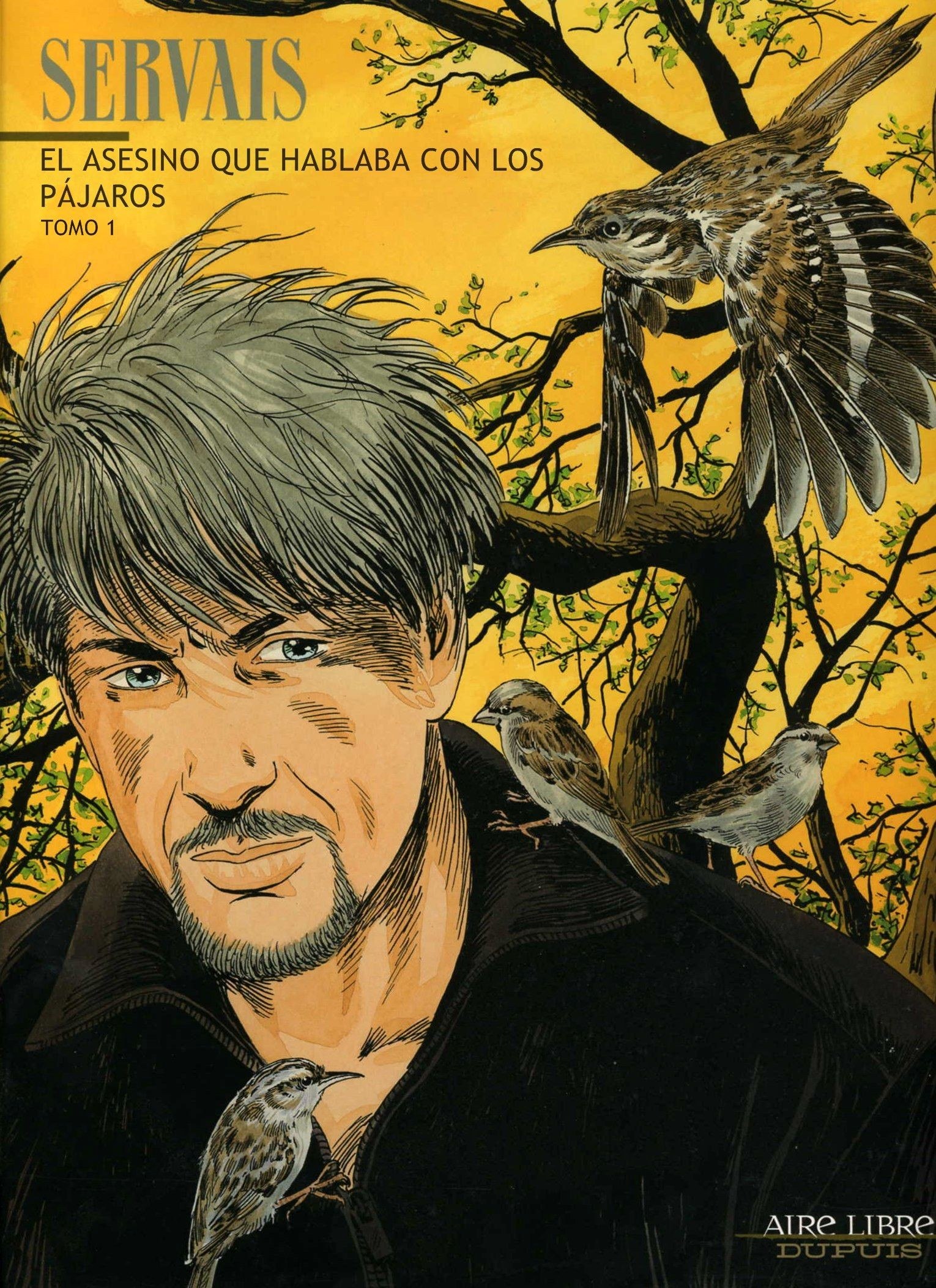 Portada ampliada de SERVAIS EL ASESINO QUE HABLABA CON LOS PAJAROS TOMO 1