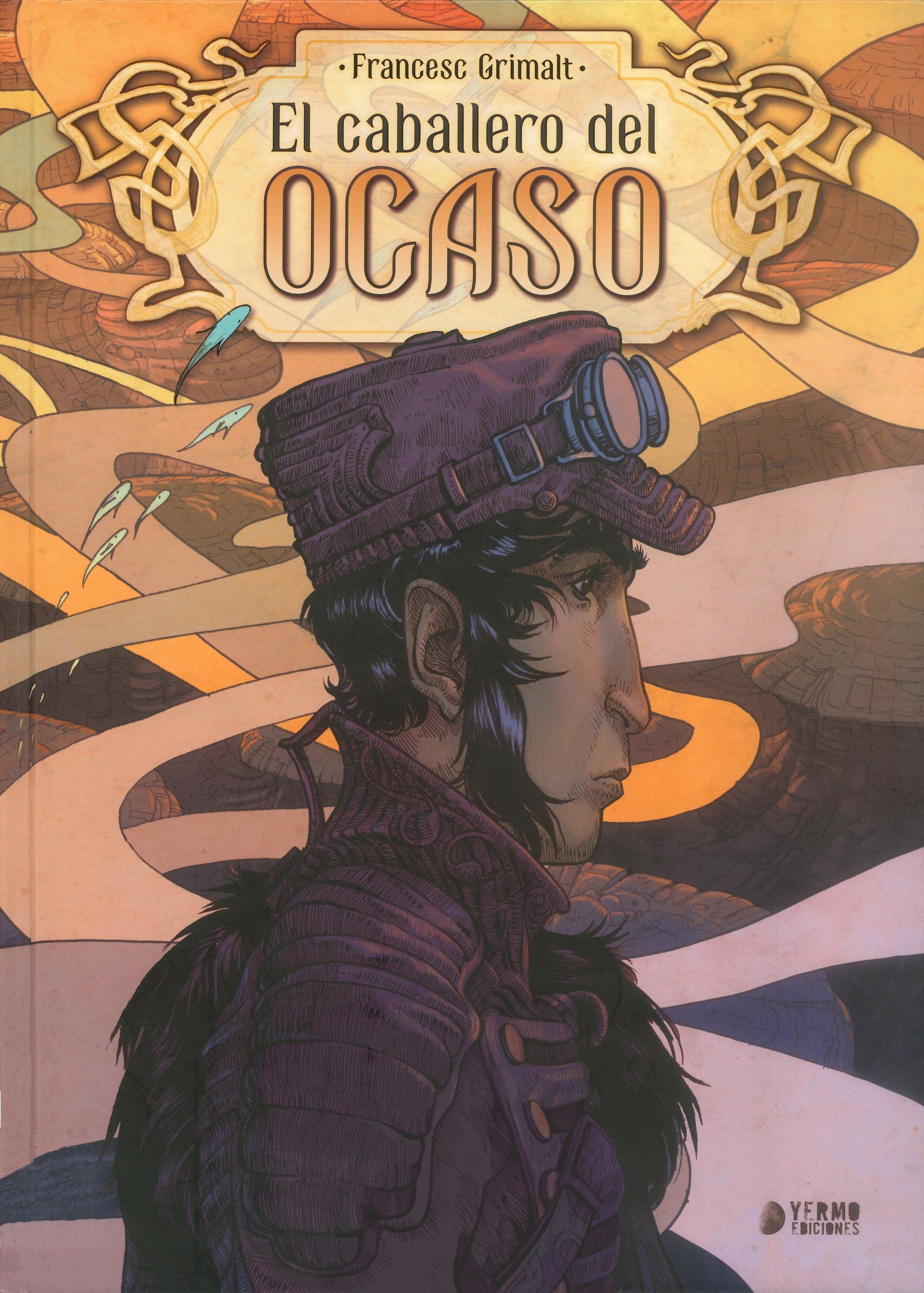 Portada ampliada de El caballero del OCASO