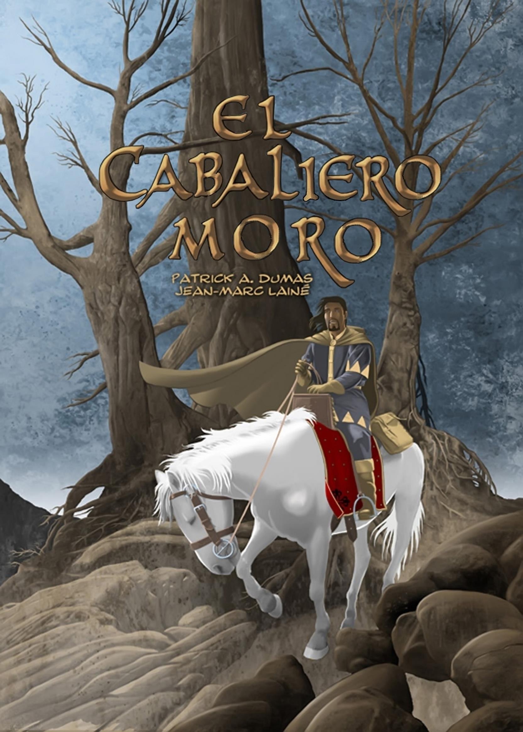 Portada ampliada de El Caballero Moro