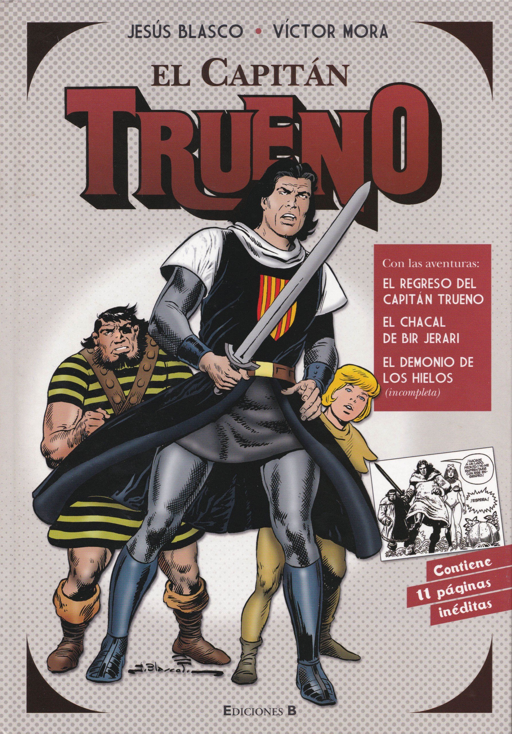 Portada ampliada de EL CAPITÁN TRUENO