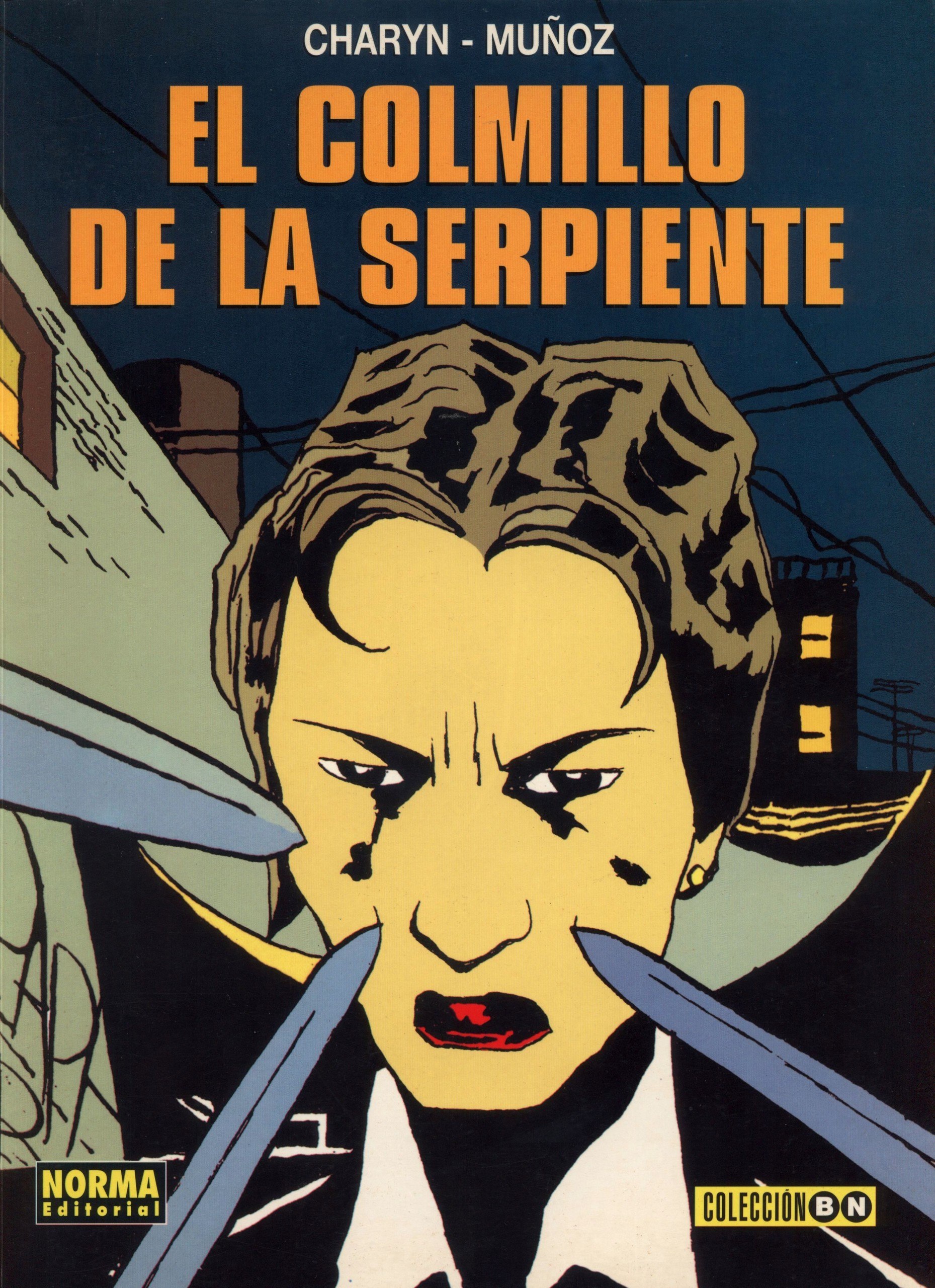 Portada ampliada de EL COLMILLO DE LA SERPIENTE