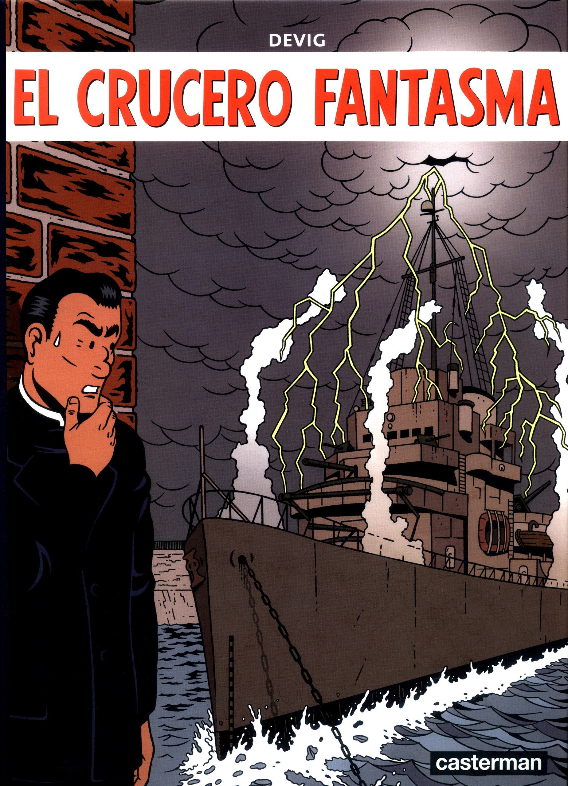 Portada ampliada de EL CRUCERO FANTASMA