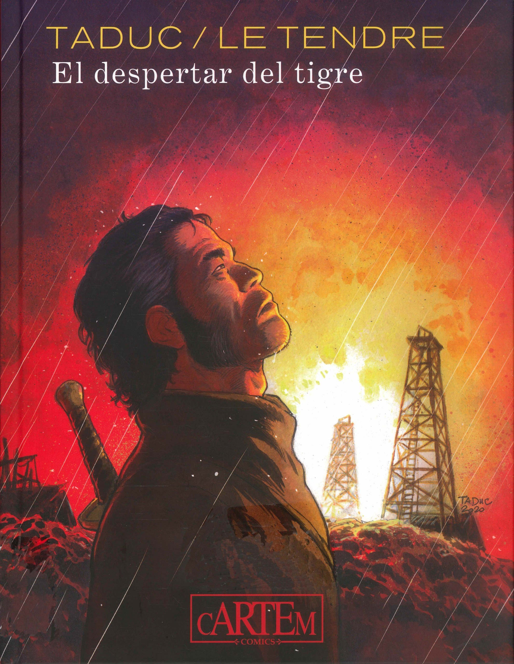 Portada ampliada de El despertar del tigre