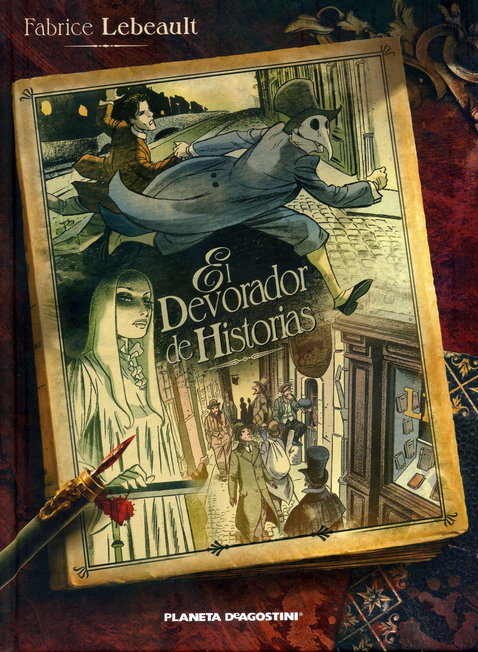 Portada ampliada de El Devorador de Historias