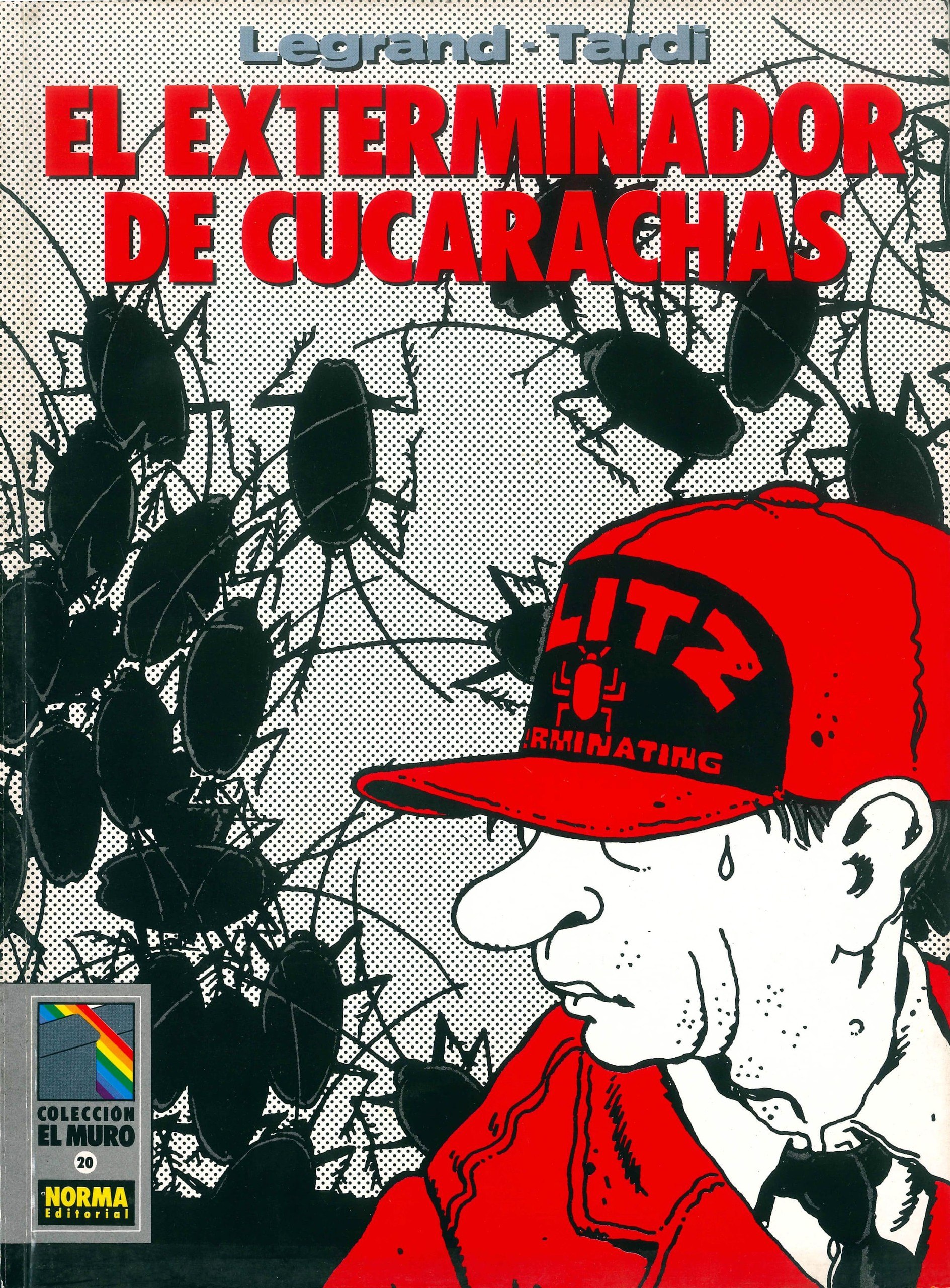 Portada ampliada de EL EXTERMINADOR DE CUCARACHAS