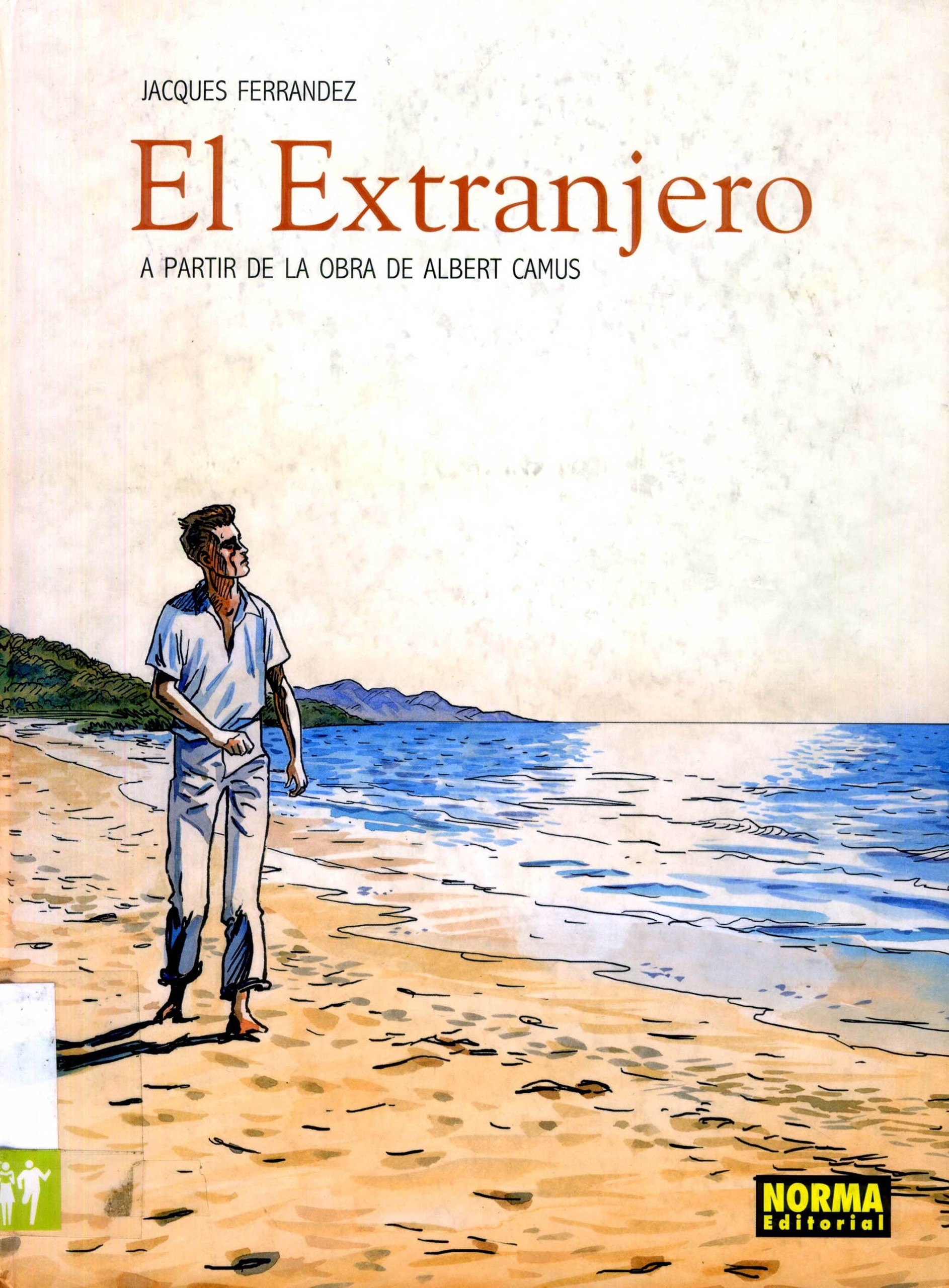 Portada ampliada de El Extranjero