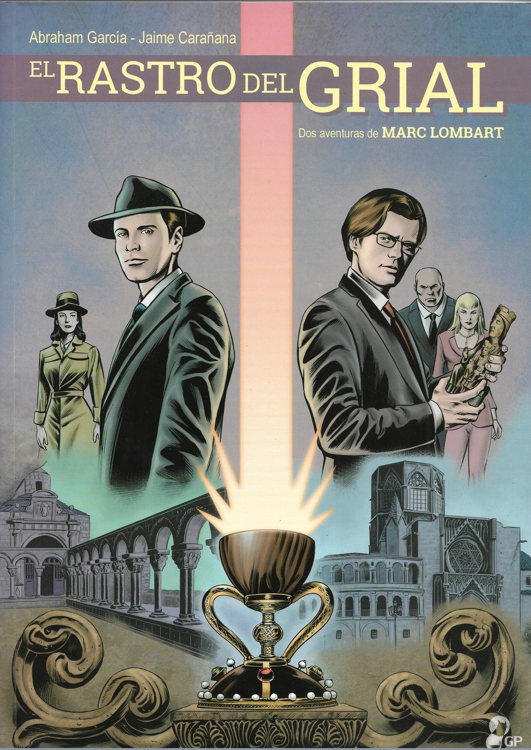 Portada ampliada de EL RASTRO DEL GRIAL