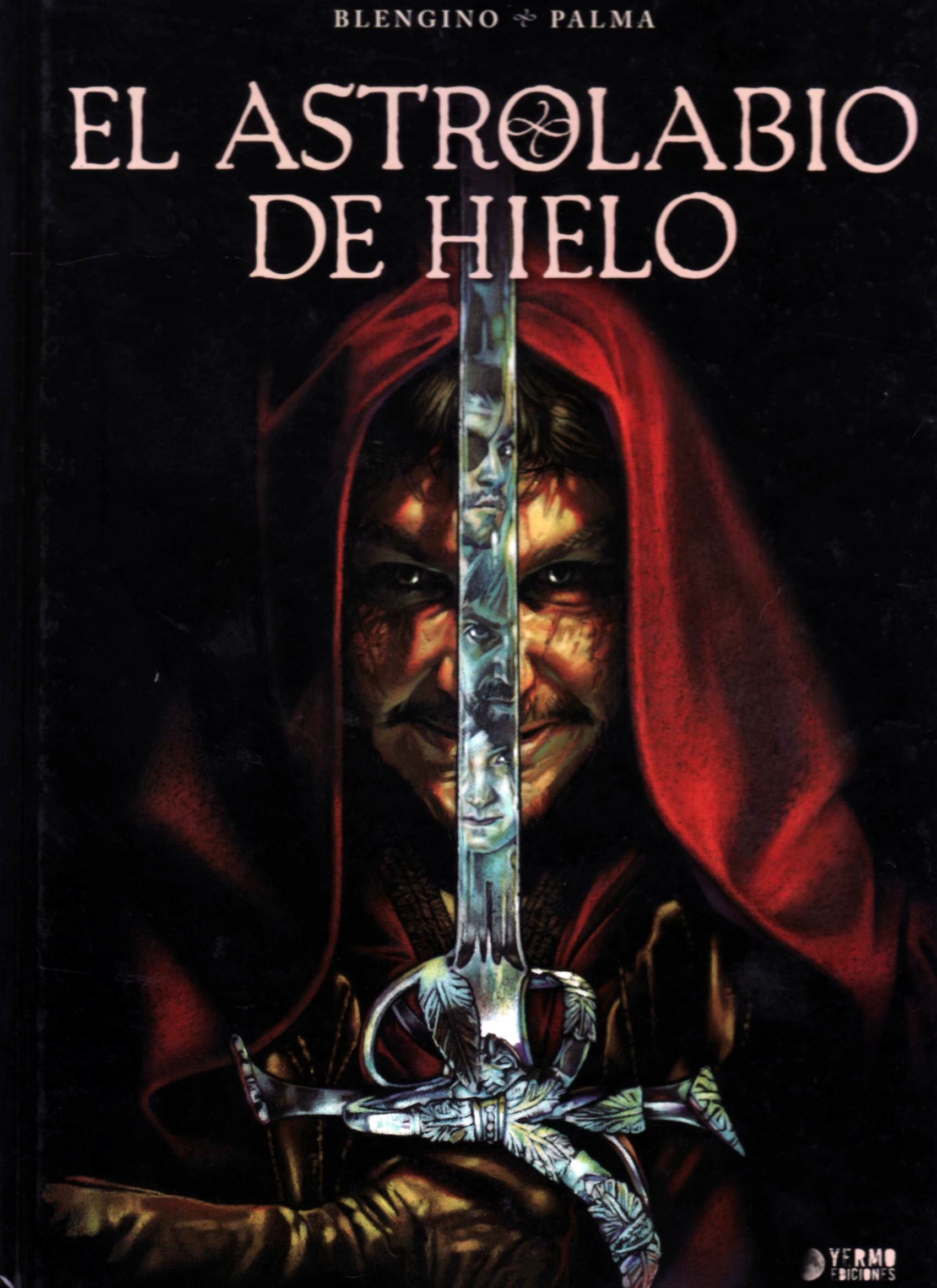 Portada ampliada de EL ASTROLABIO DE HIELO