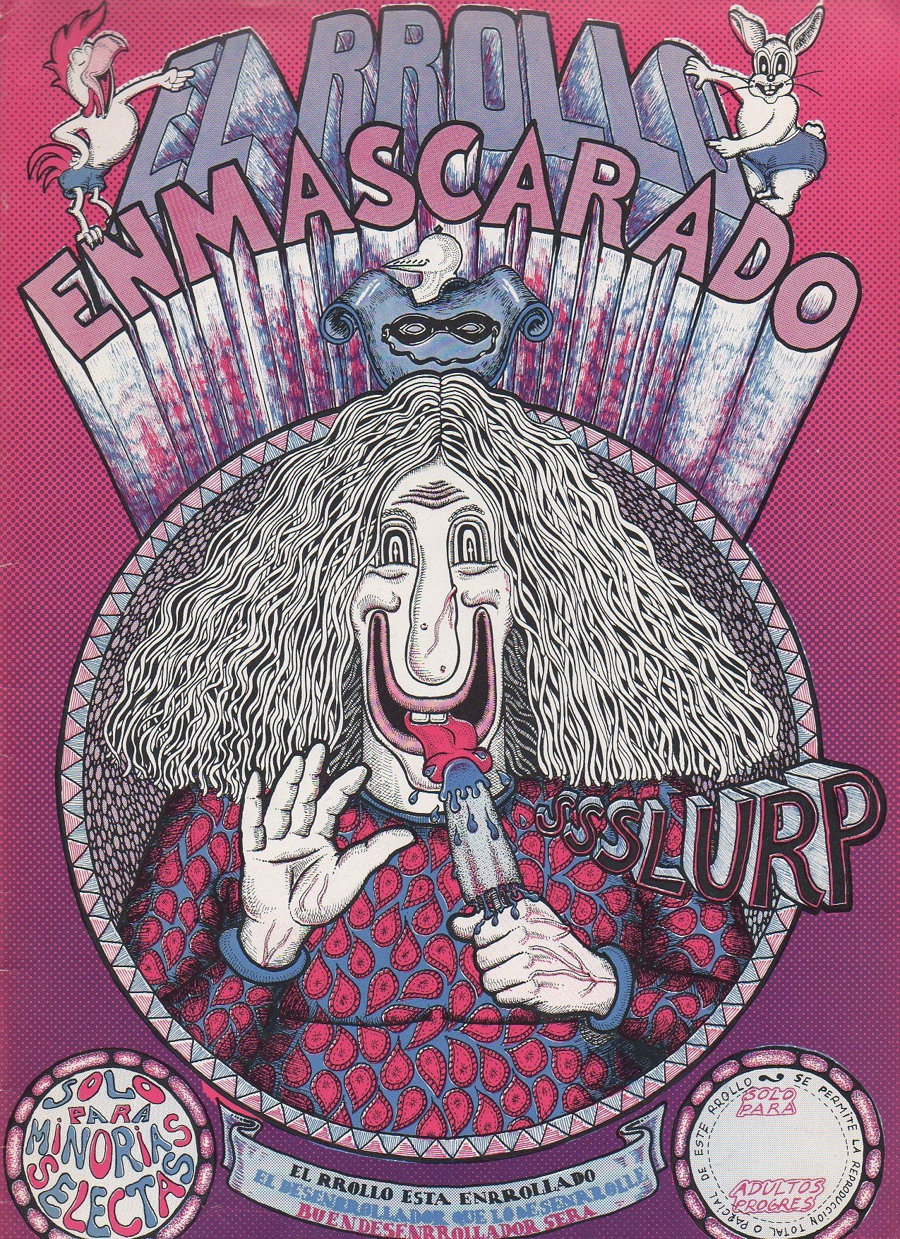 Portada ampliada de ARROLLA ENMASCARADO