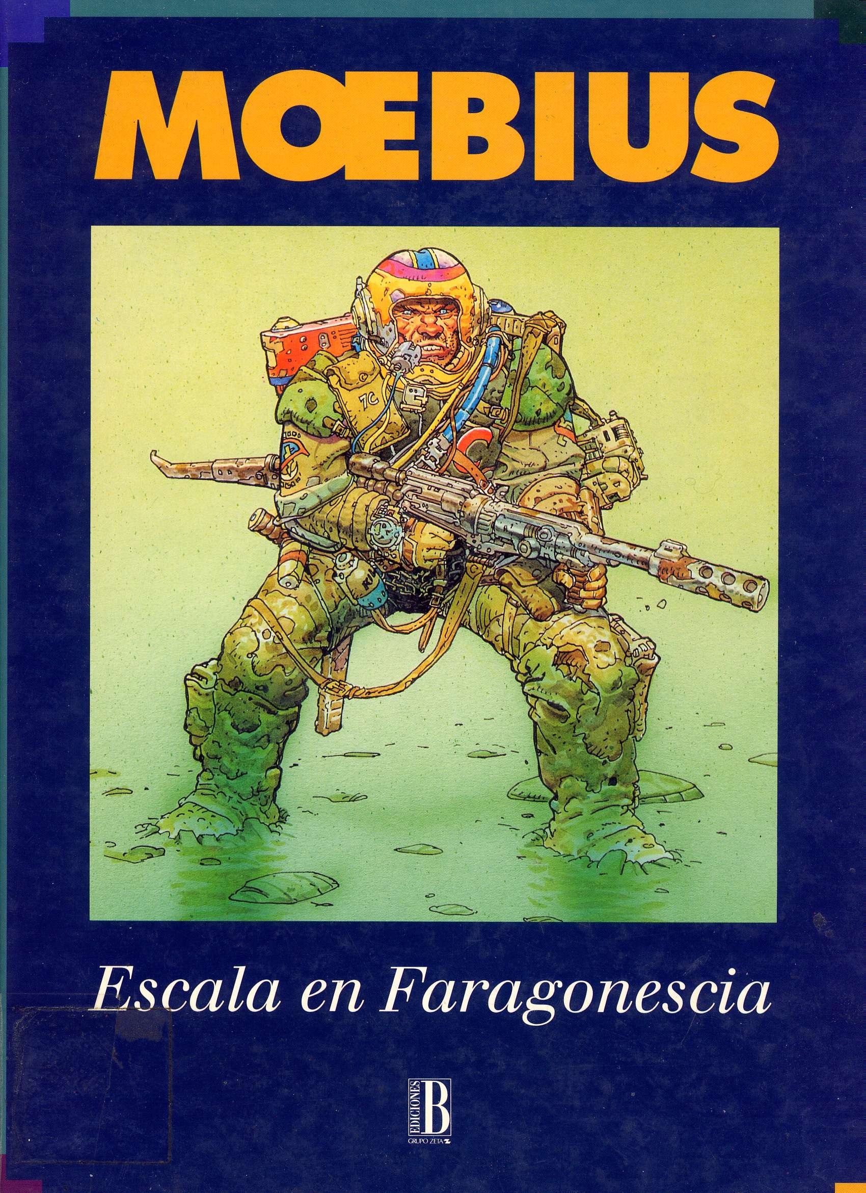 Portada ampliada de MOEBIUS